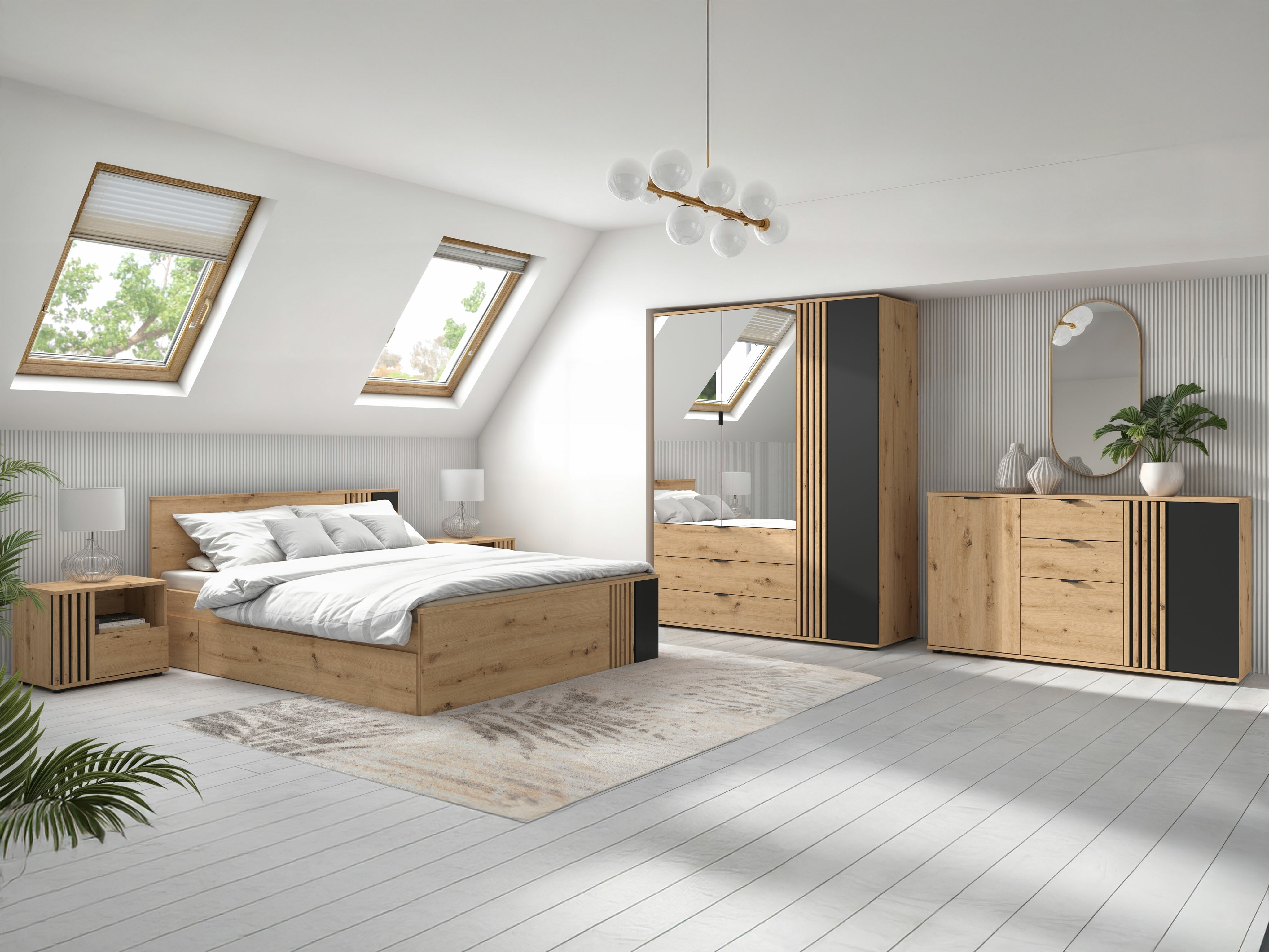 Schlafzimmer-Set Orlnolu 110