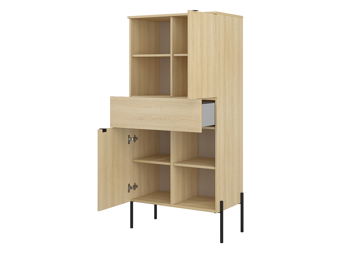 Wohnzimmer-Set Levtenu 118 (Eiche)