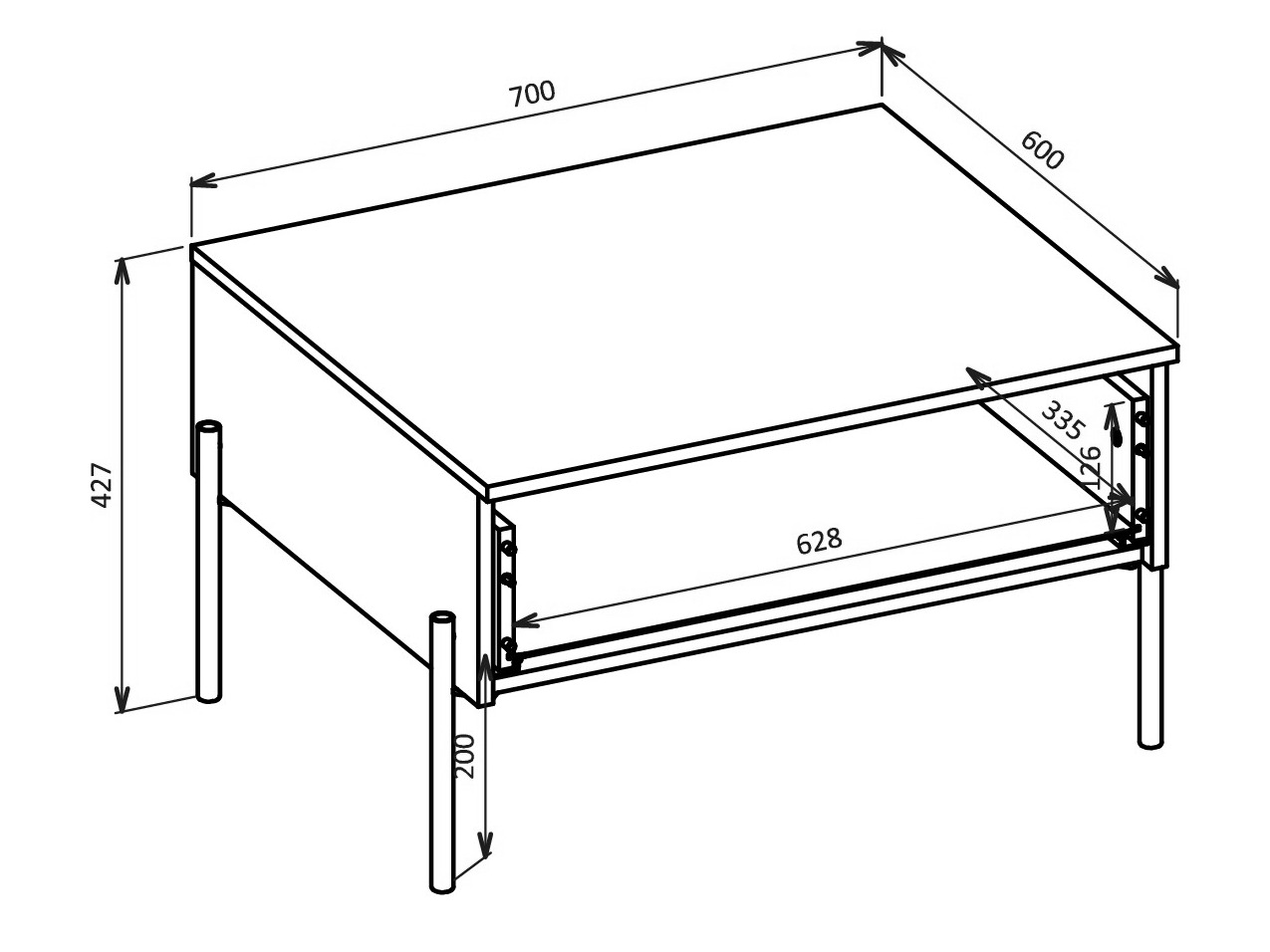Wohnzimmer-Set Levtenu 118 (Eiche)