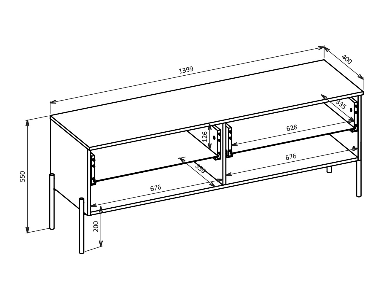 Wohnzimmer-Set Levtenu 119 (Kaschmir)