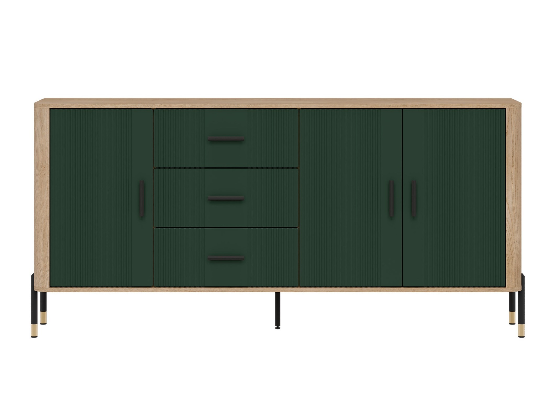 Kommode Flosora 115 (Grün)