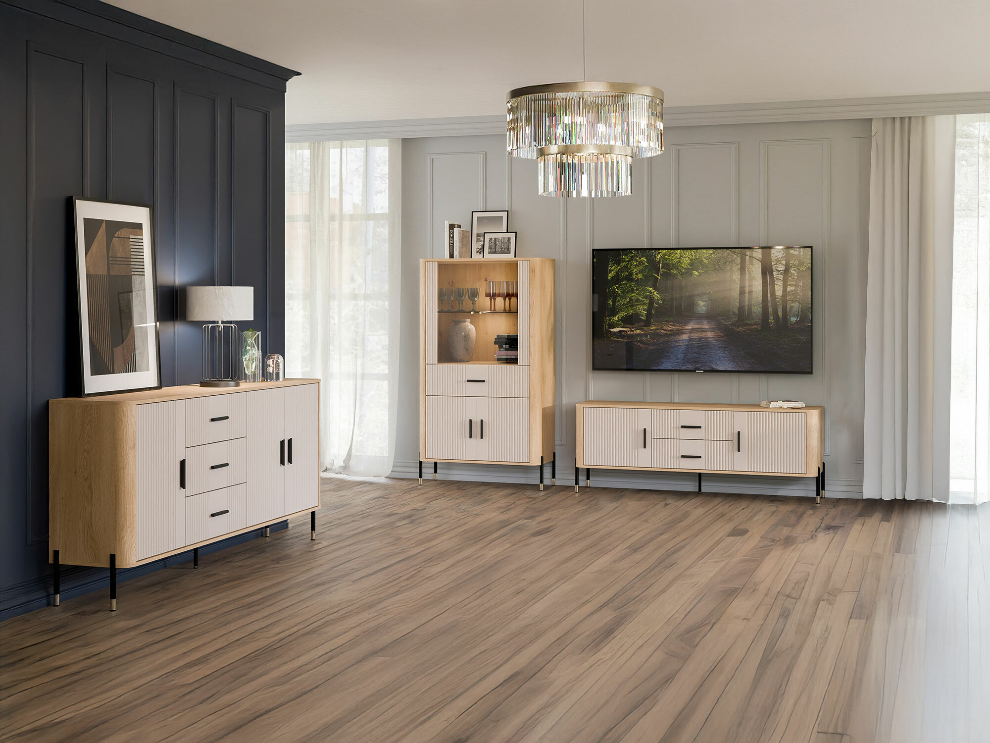Kommode Flosora 115 (Kaschmir)