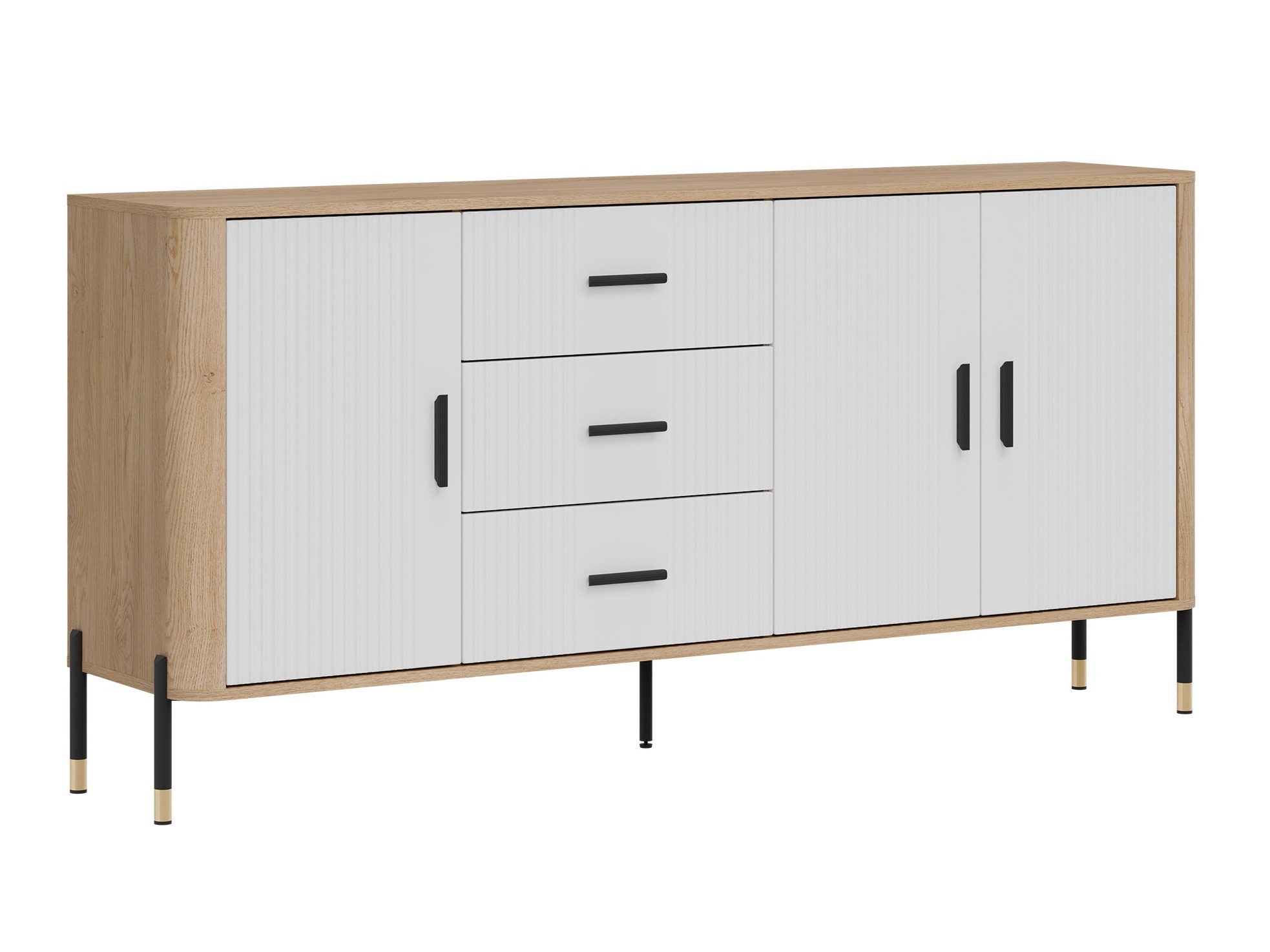 Kommode Flosora 115 (Weiss)