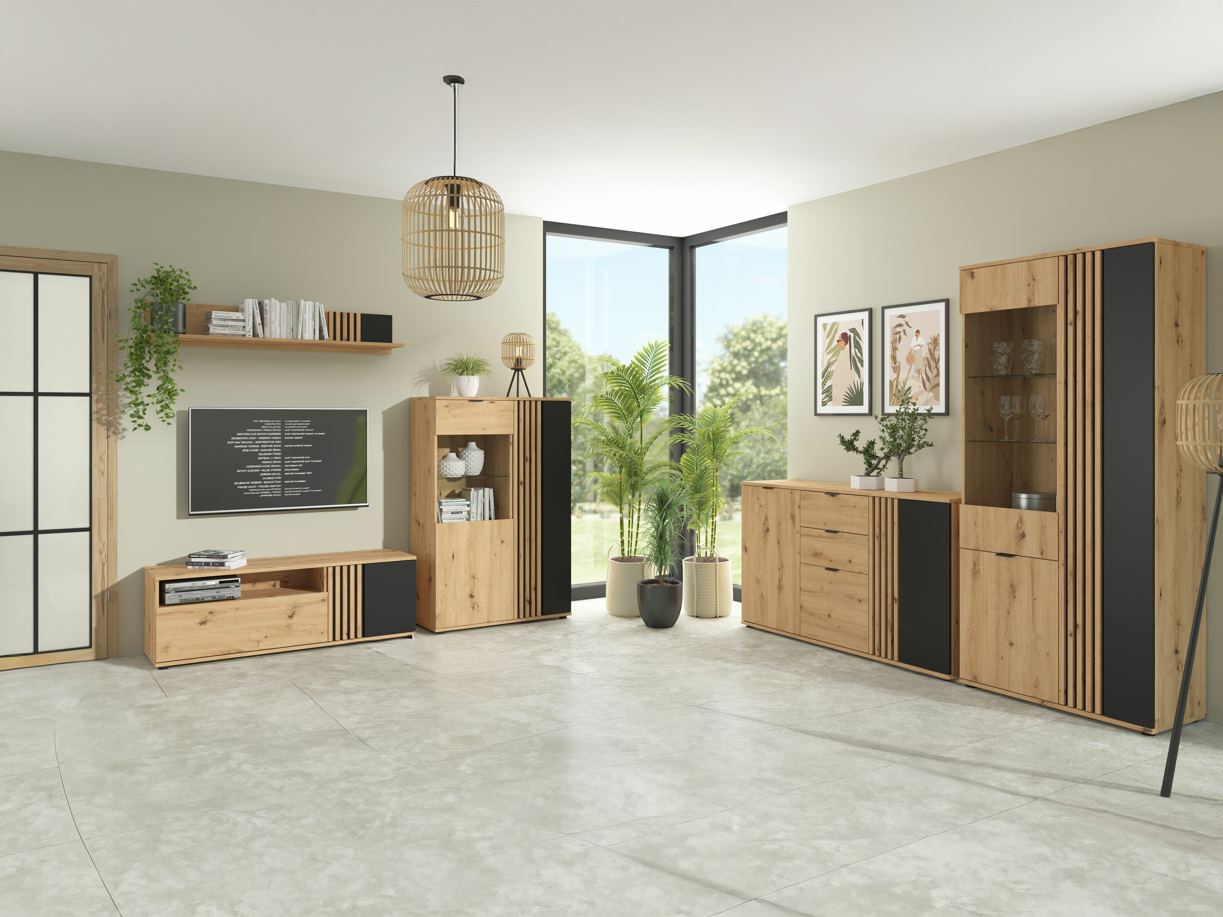 Wohnzimmer-Set Orlnolu 111