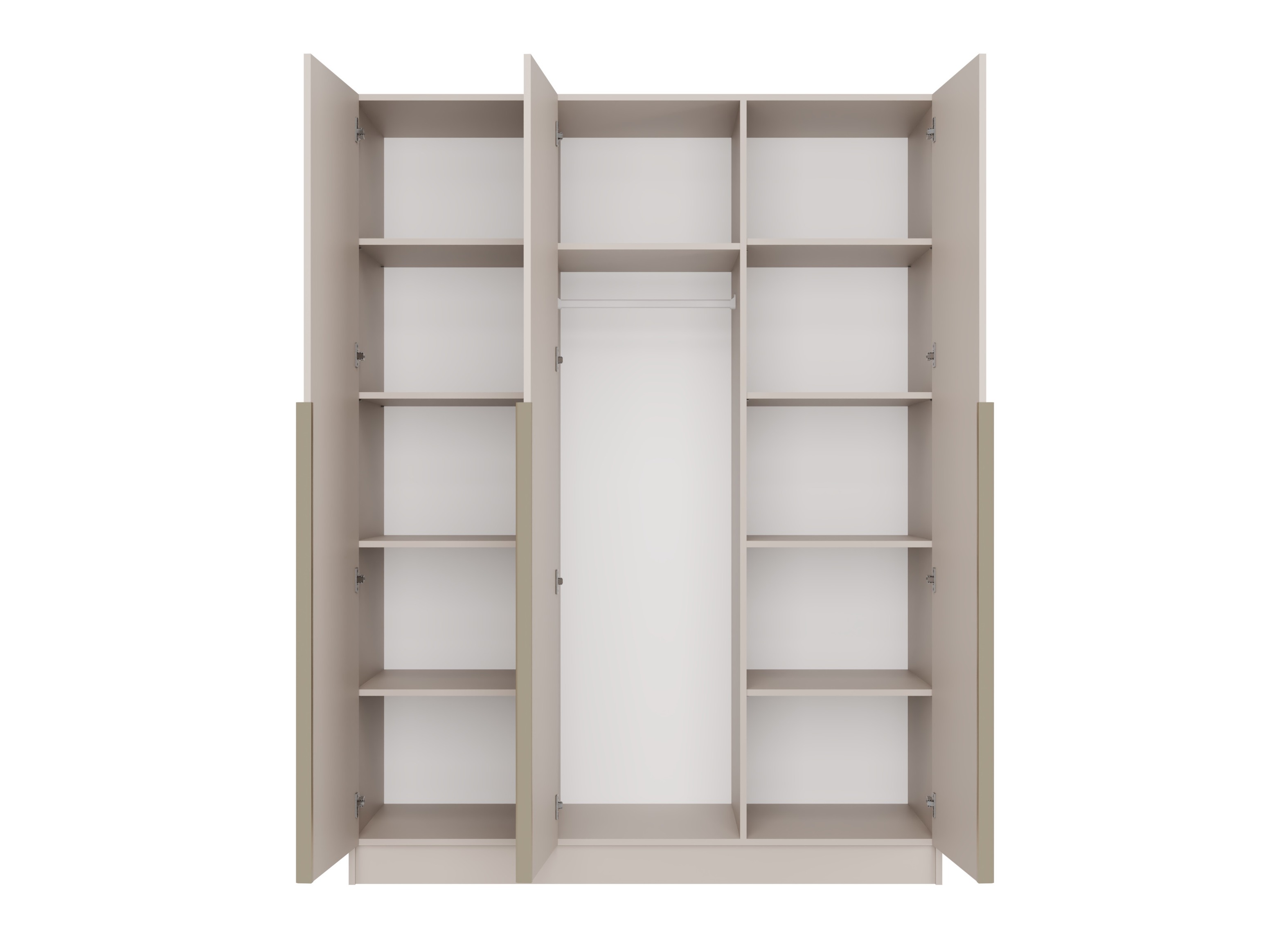 Kleiderschrank Mandeville 369 (Kaschmir + Gold)