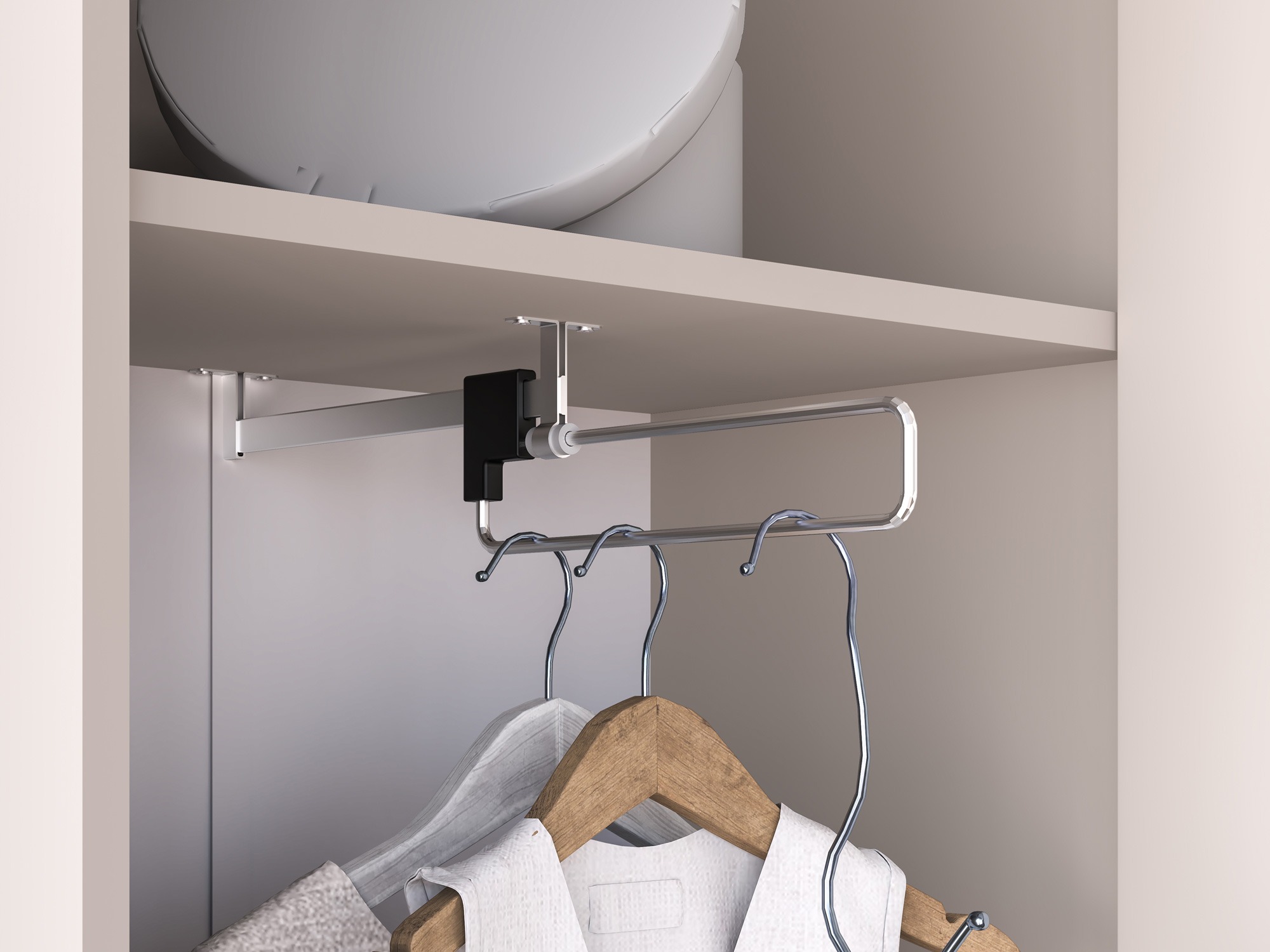 Kleiderschrank Fiolevo 100