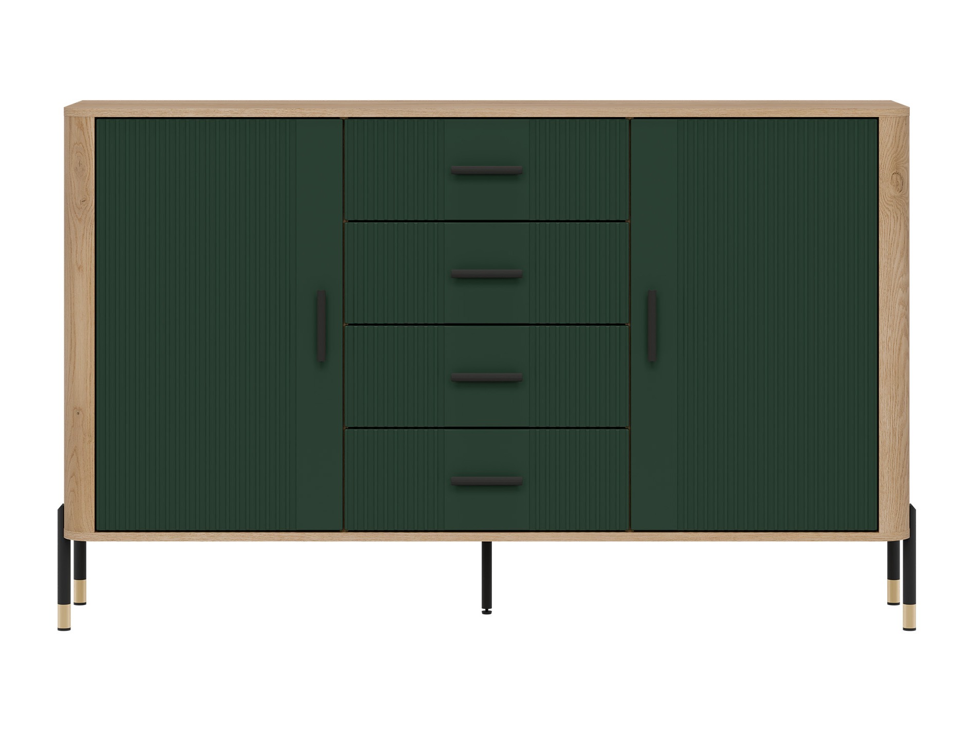 Kommode Flosora 119 (Grün)
