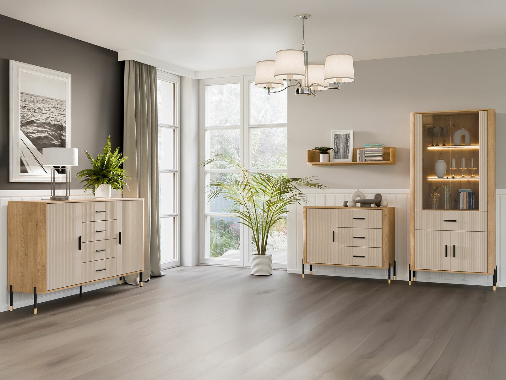 Kommode Flosora 119 (Kaschmir)