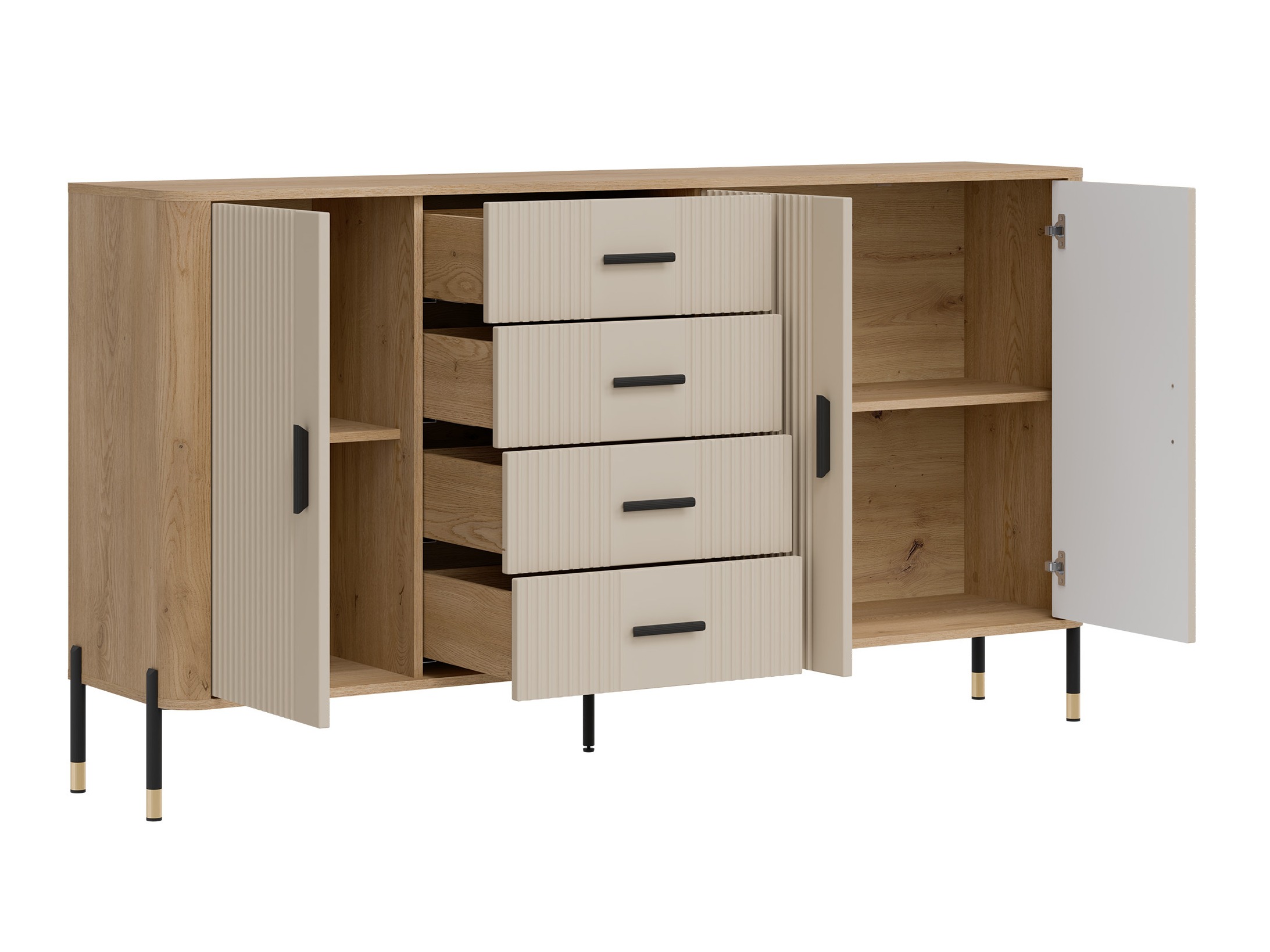 Kommode Flosora 121 (Kaschmir)