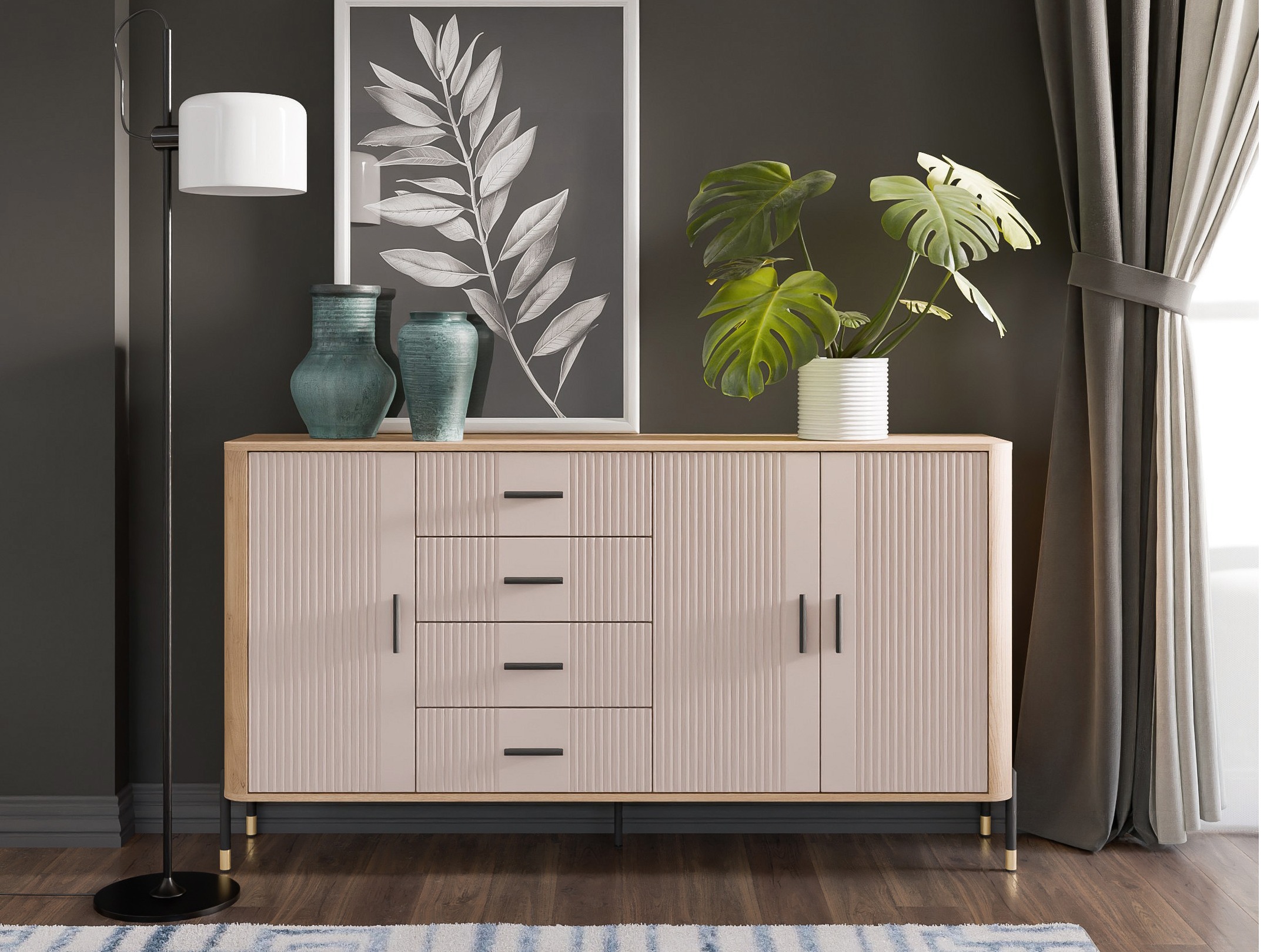Kommode Flosora 121 (Kaschmir)
