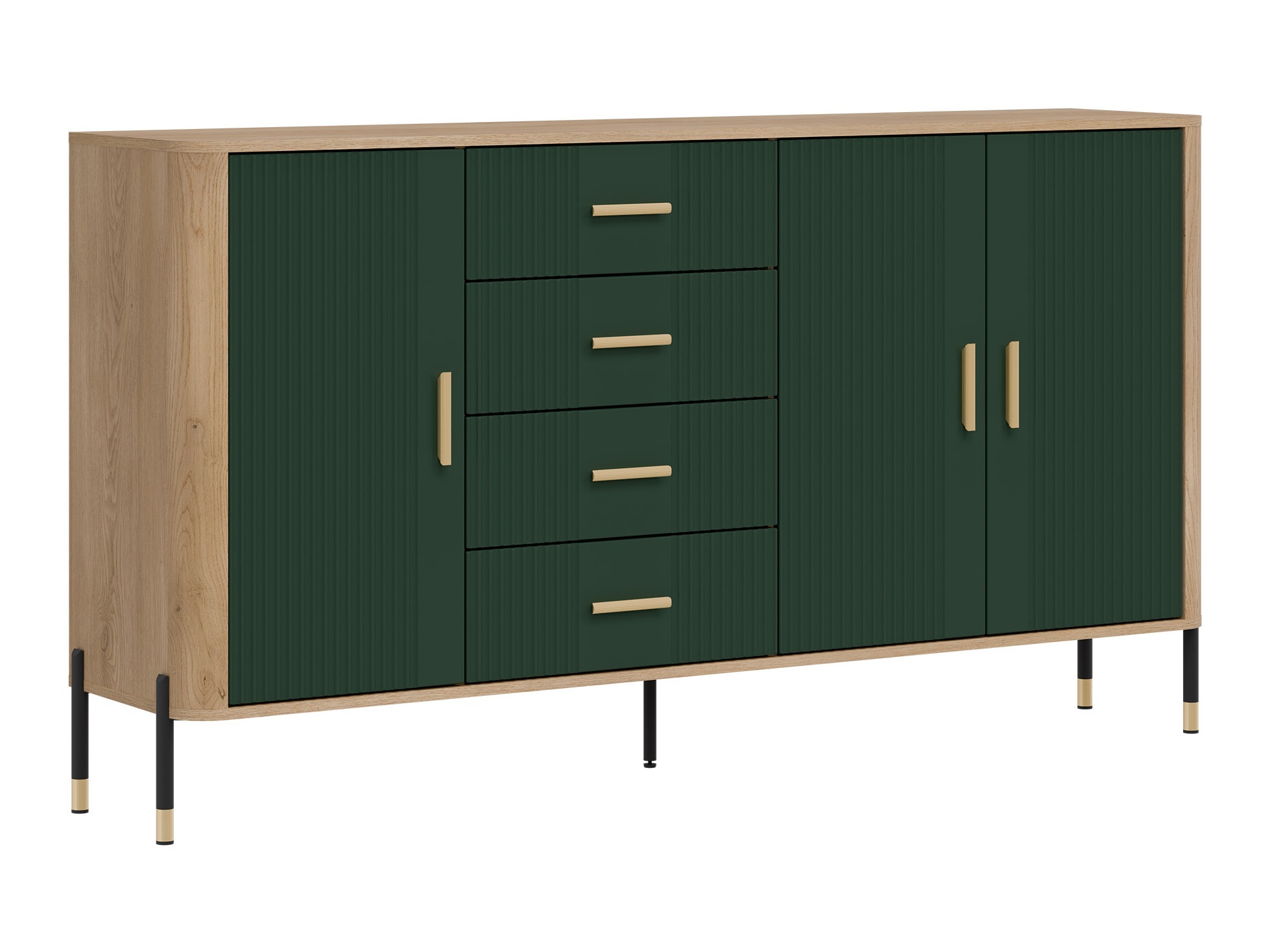 Kommoden Flosora 121 (Grün)