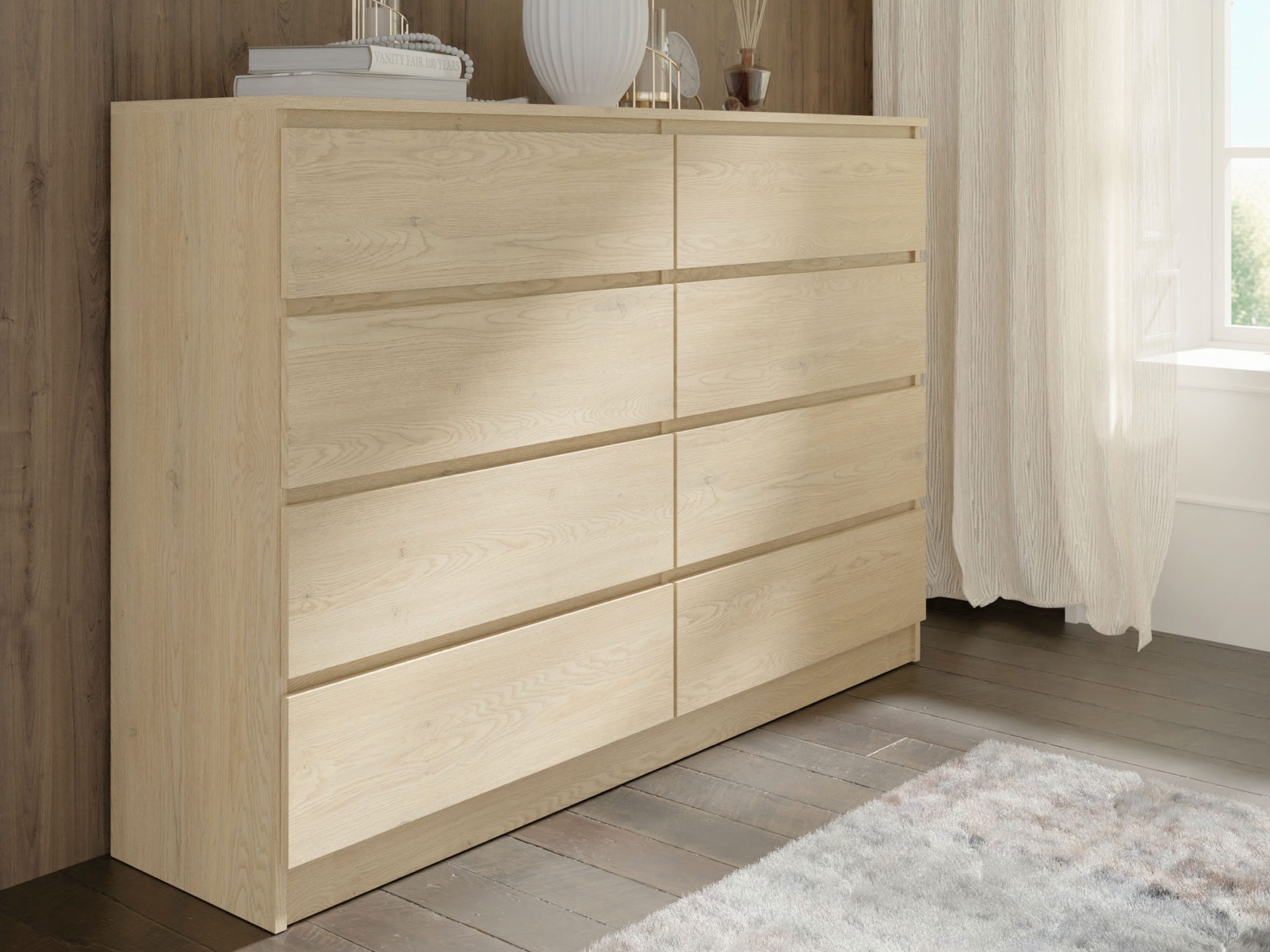 Kommoden Buffalo 197 (Eichenholzoptik)