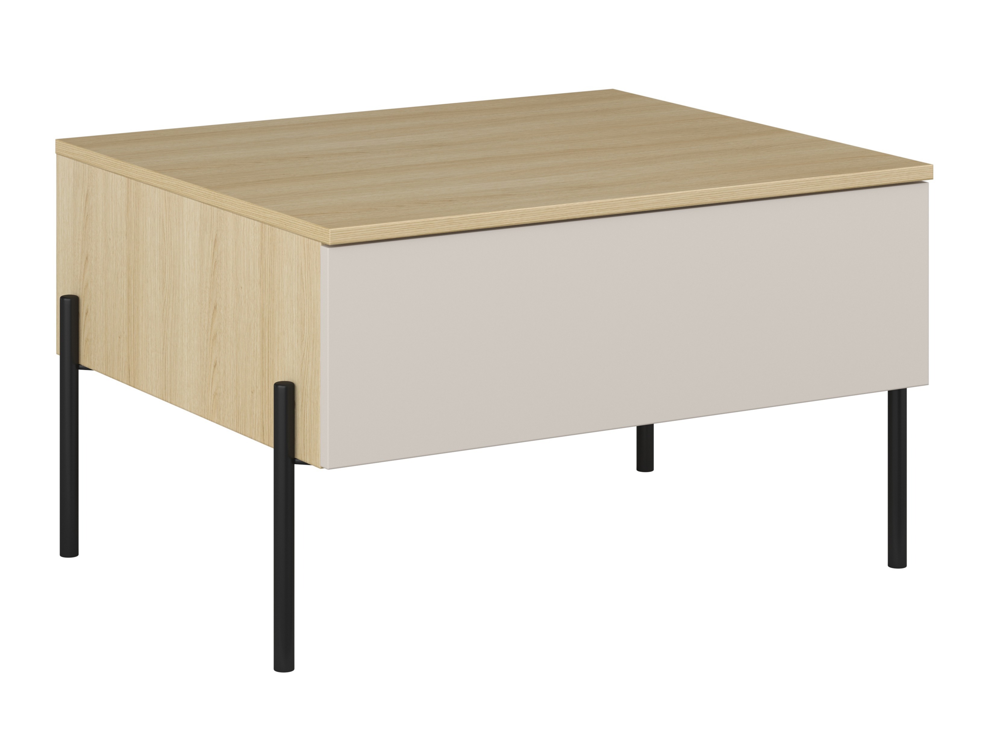 Couchtisch Levtenu 116 (Eiche + Kaschmir)
