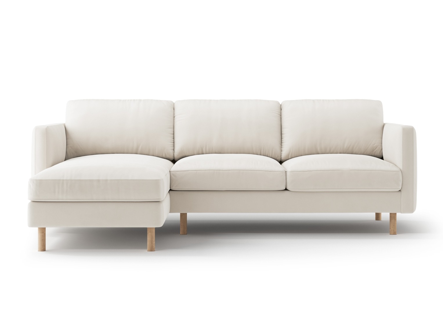 Ecksofa Delavie 104 (Paris Cream)
