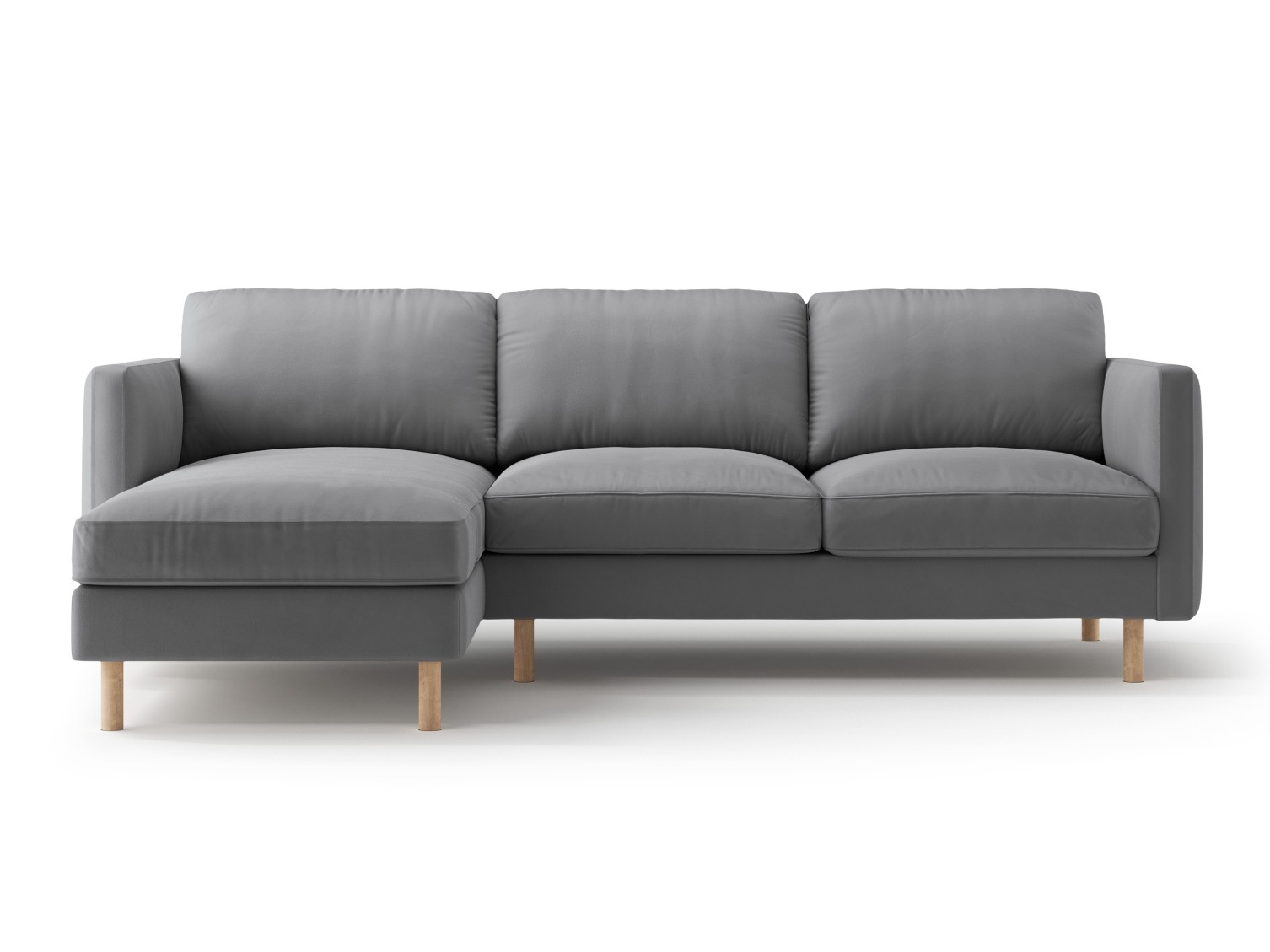 Ecksofa Delavie 104 (Paris Steel)