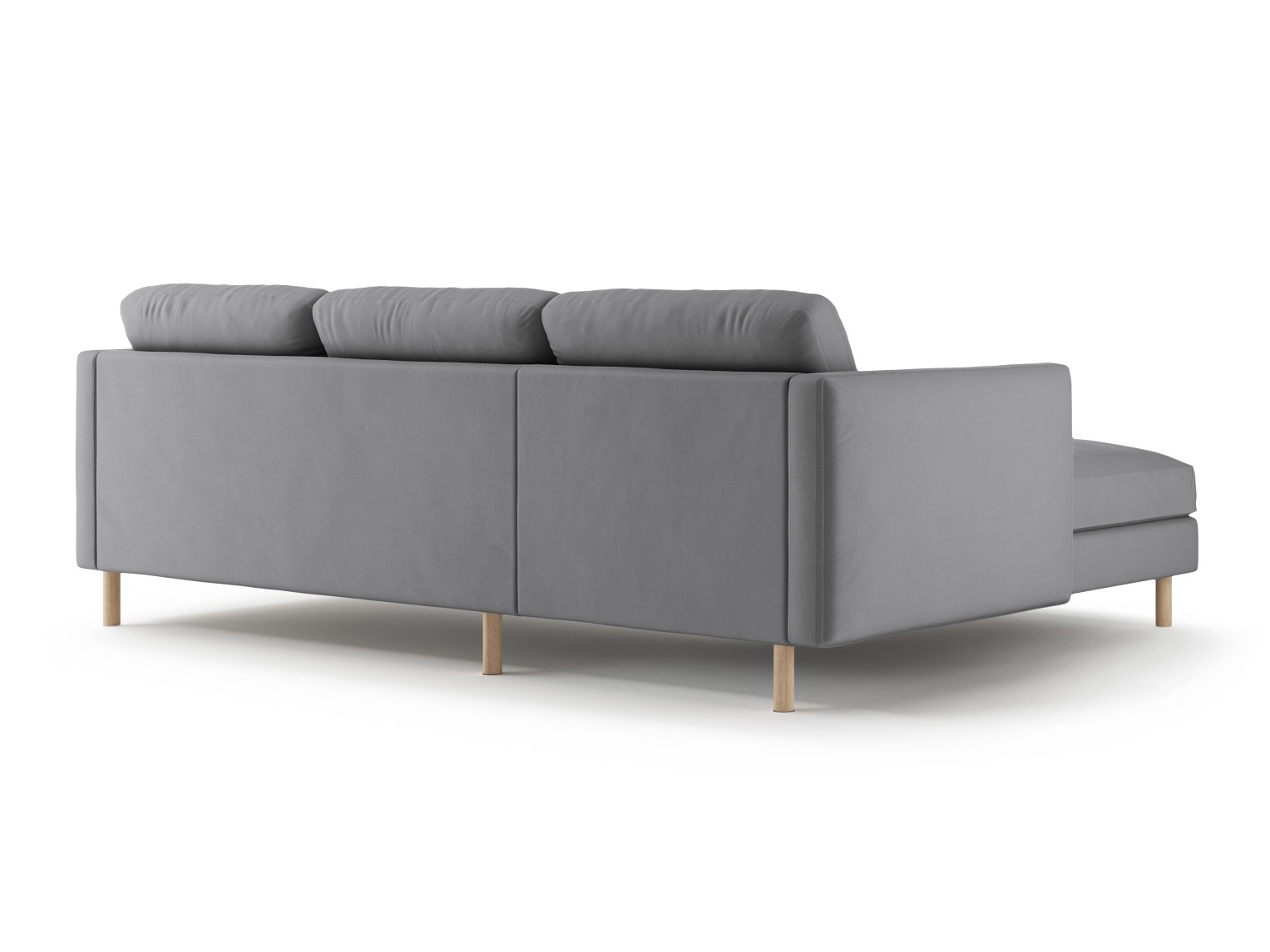 Ecksofa Delavie 104 (Paris Steel)