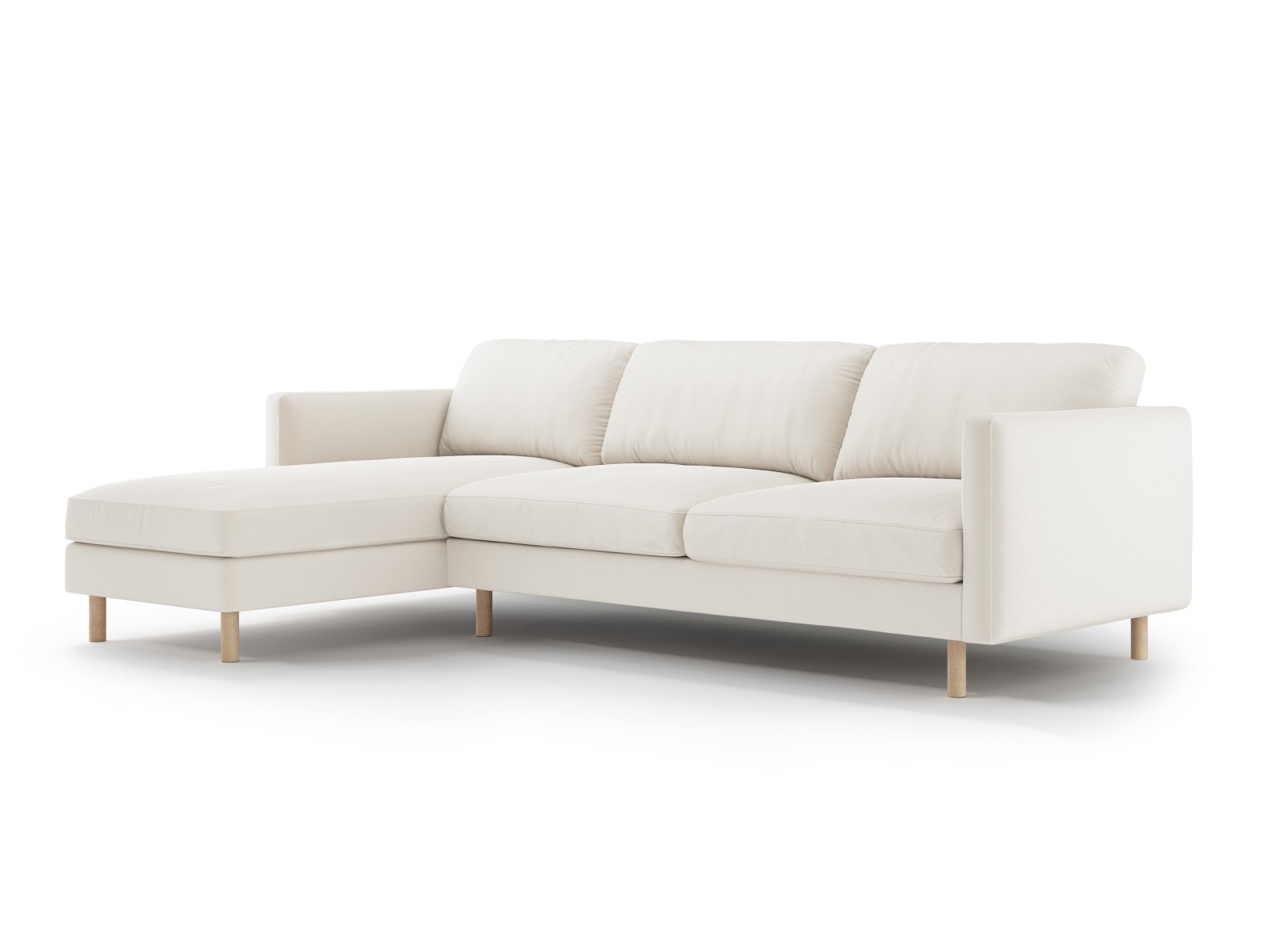 Ecksofa Delavie 105 (Paris Cream)