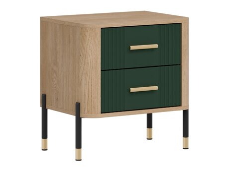 Nachttisch Flosora 140 (Grün)