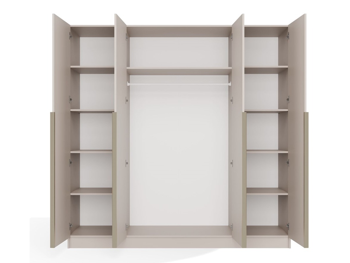 Kleiderschrank Mandeville 370 (Kaschmir + Gold)
