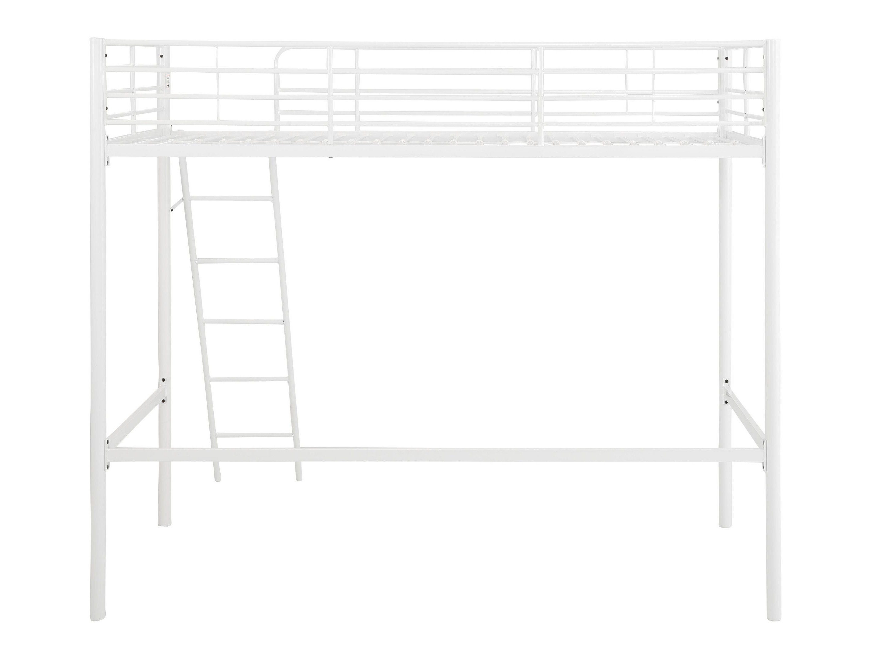 Hohes Bett Denton 1507 (Weiss)