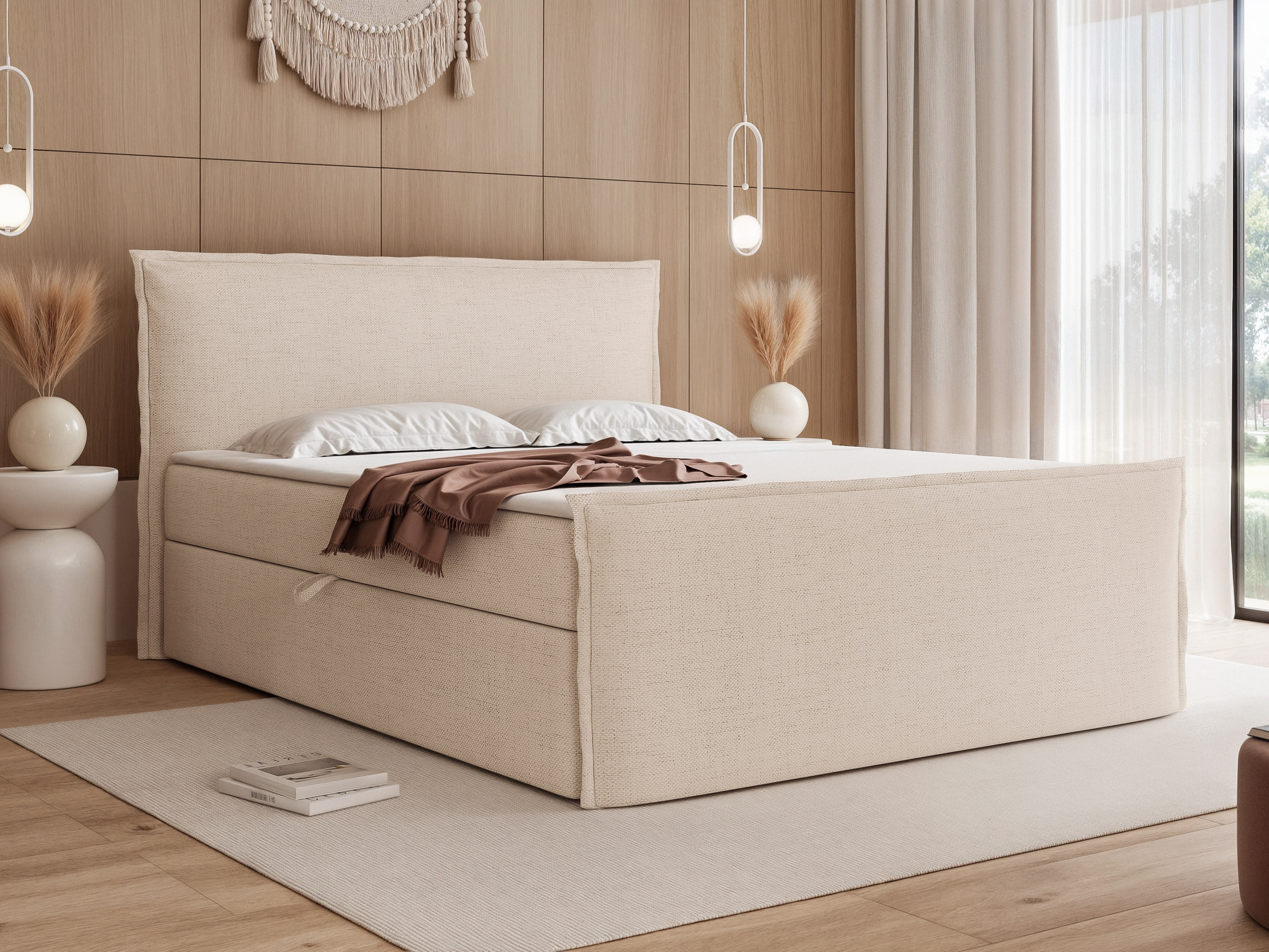 Boxspringbett Martinez 122 (Moly 03)