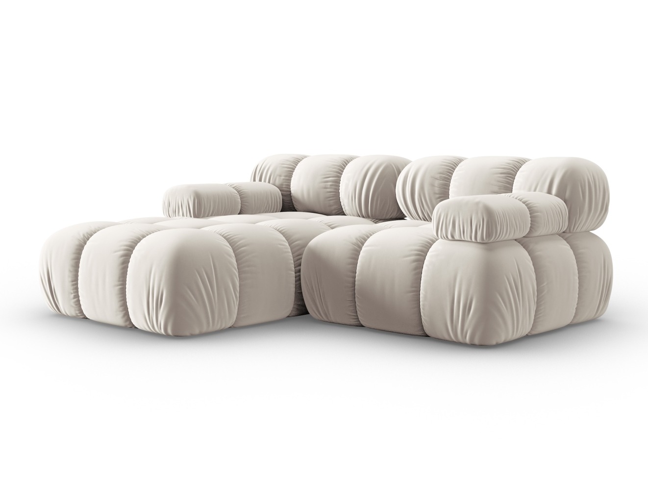 Modulares Ecksofa Caltenu 105 (Bluvel 30)