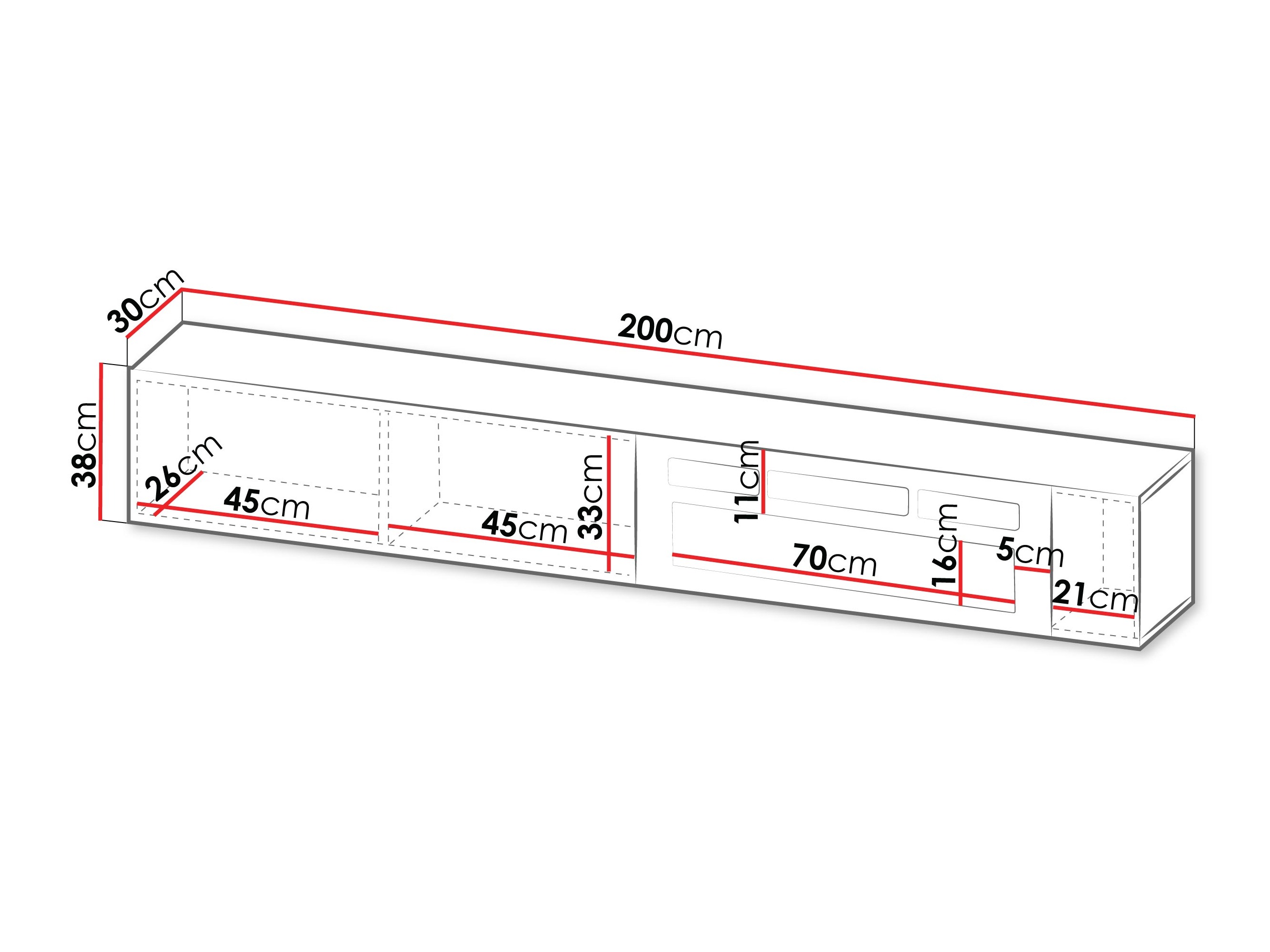 TV-Möbel Species I (Kaschmir)