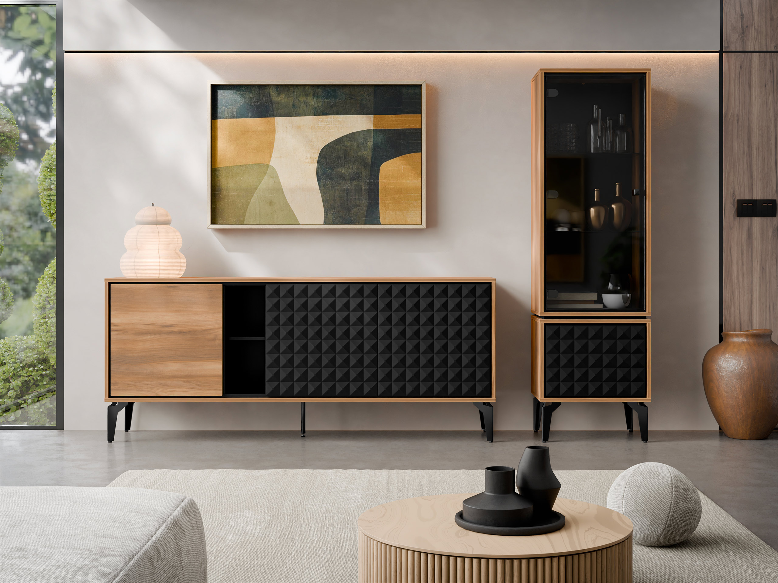 Wohnzimmer-Set Cornovu 104