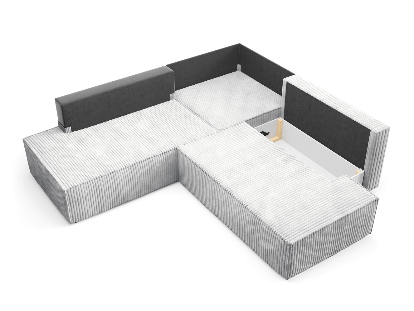 Ecksofa Kingston 188 (Tilia 86)