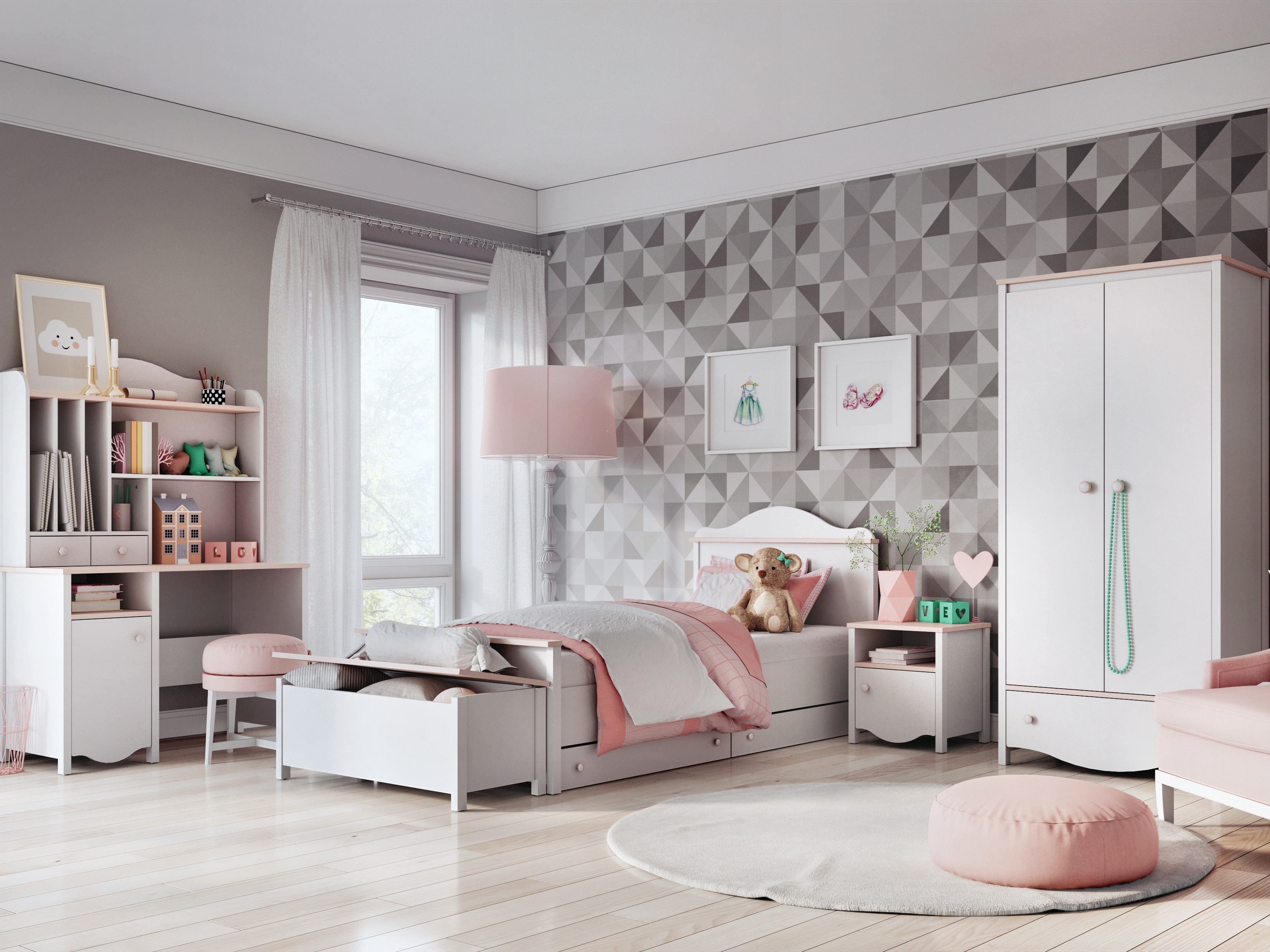 Kinderzimmer-Set Velferi 113