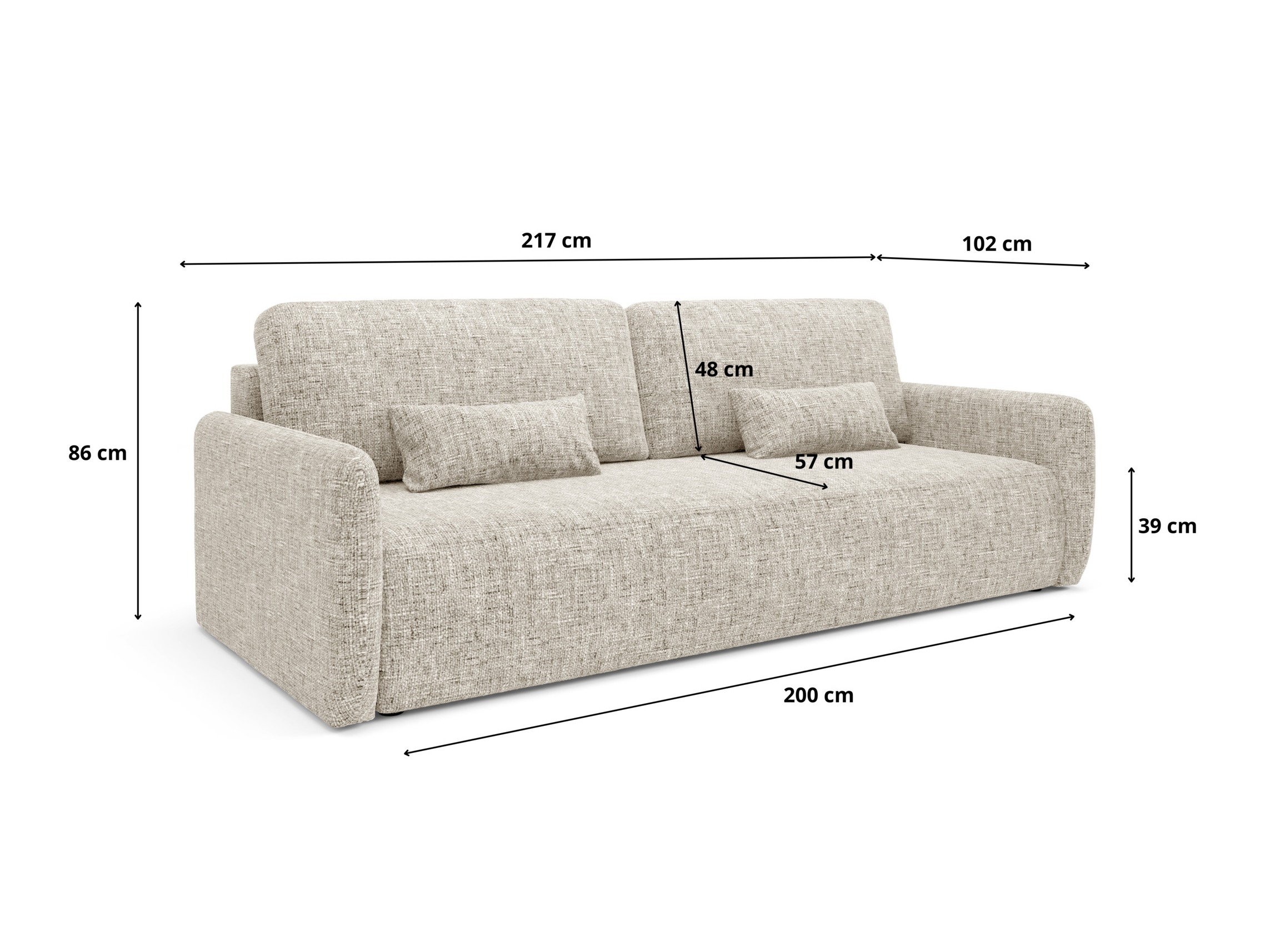 Schlafsofa Franklin 106 (Imo 20)