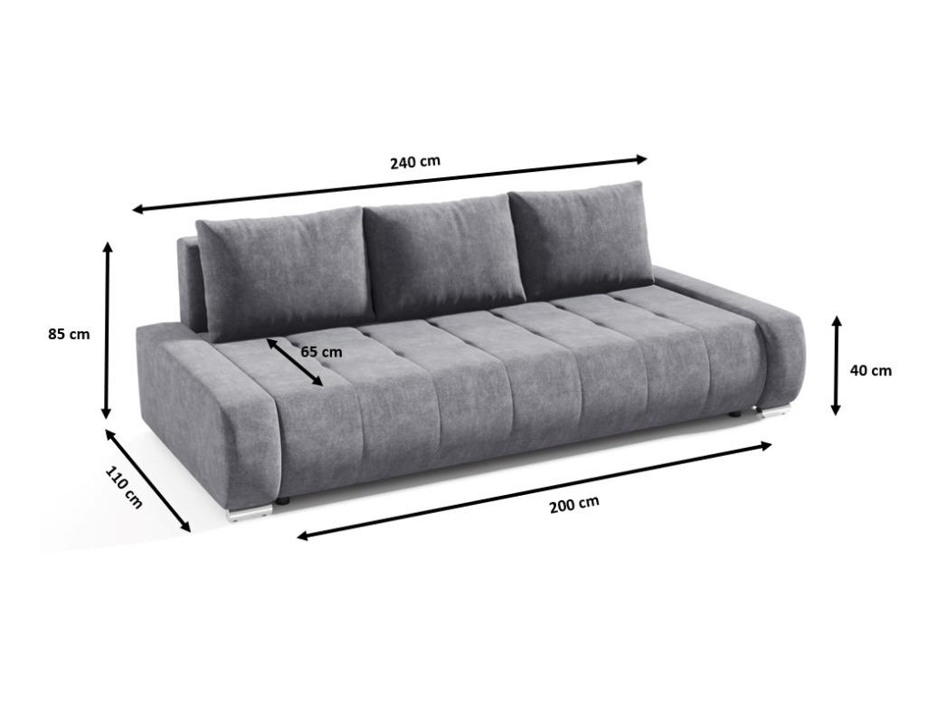 Schlafsofa Franklin 117 (Aston 01)
