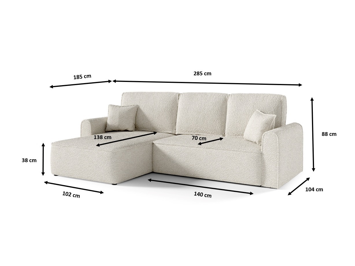 Ecksofa Franklin 127 (Abriamo 01)