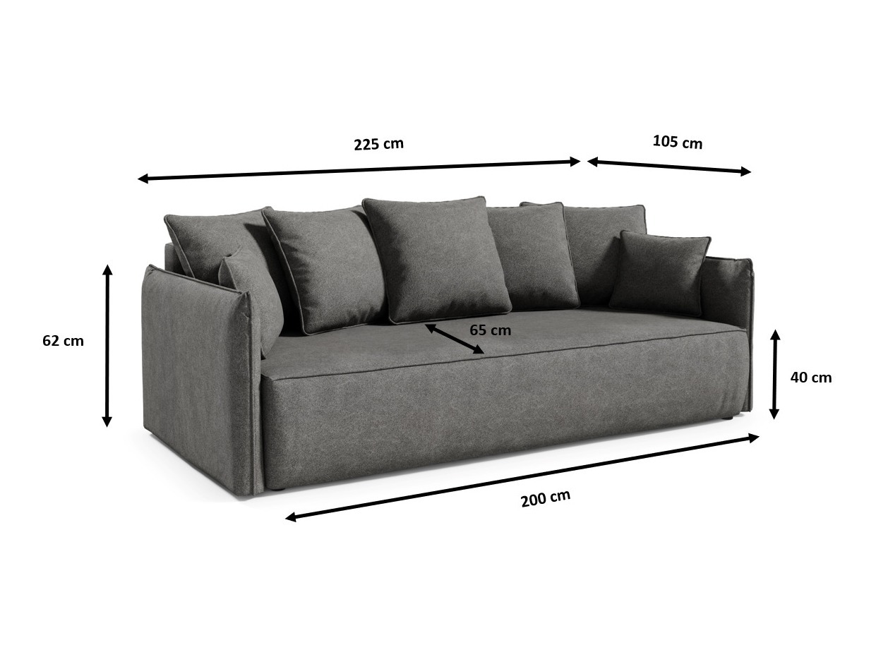 Schlafsofa Franklin 116 (Castel 80)