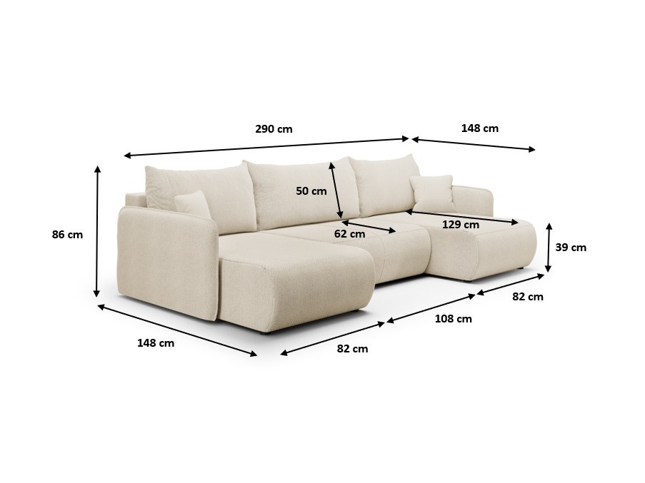 Ecksofa Franklin 136 (Curio 39)