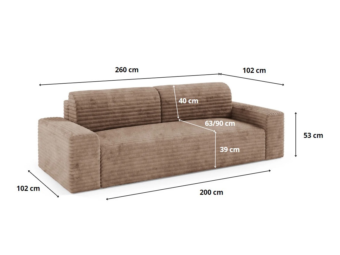 Schlafsofa Franklin 139 (Tilia 17)