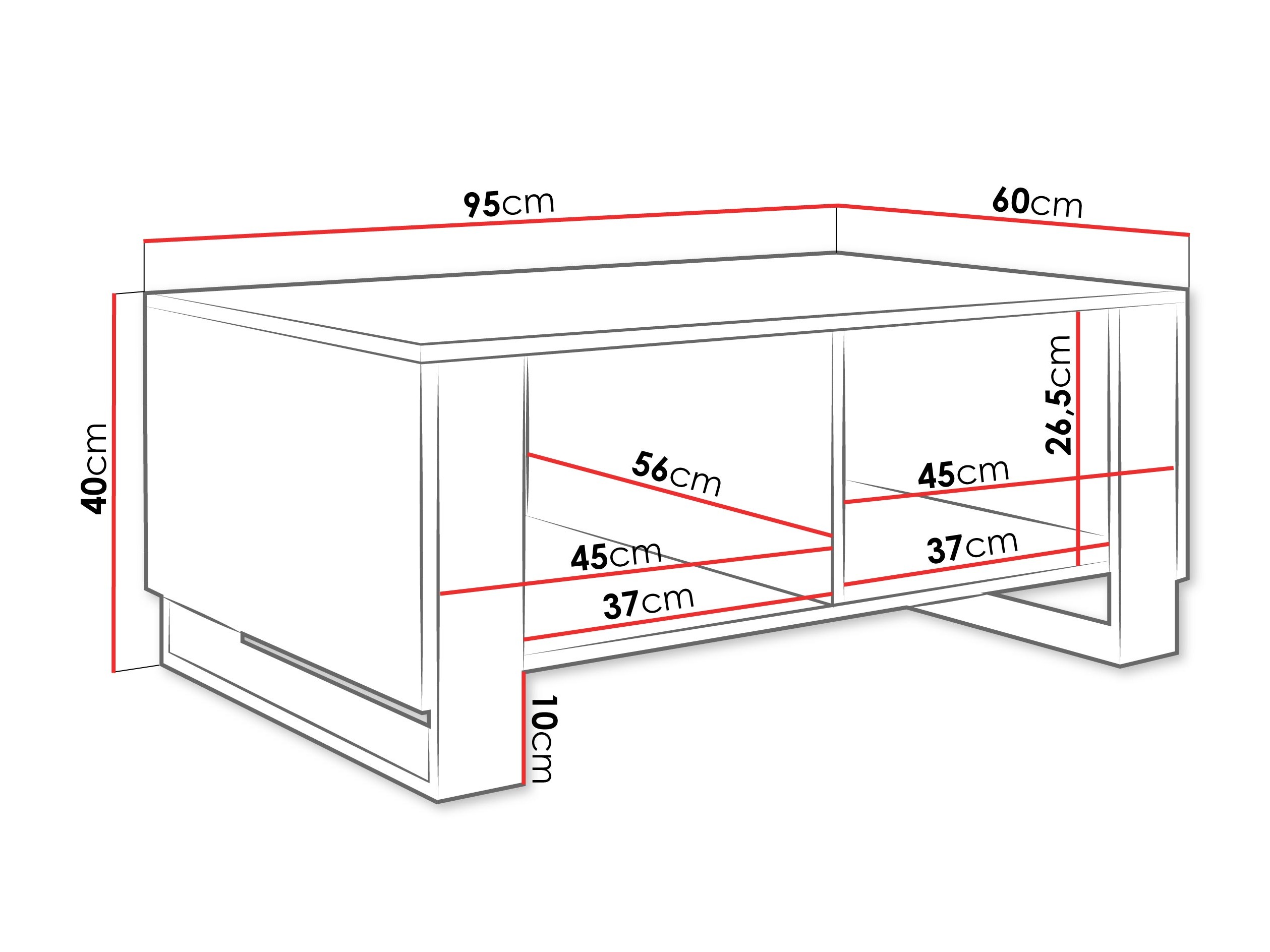 Couchtisch Comfivo Vestora