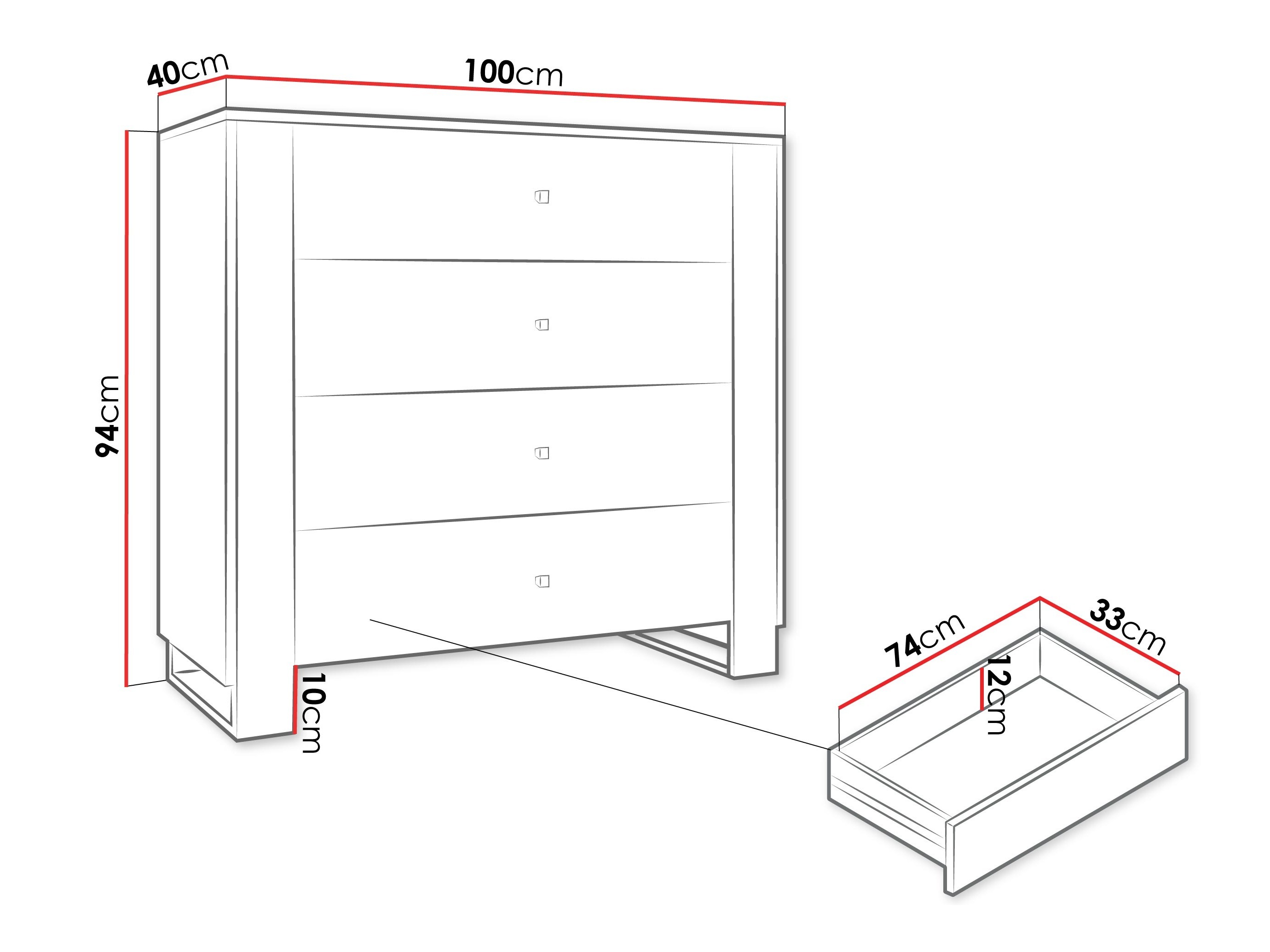 Kommoden Comfivo Vestora I