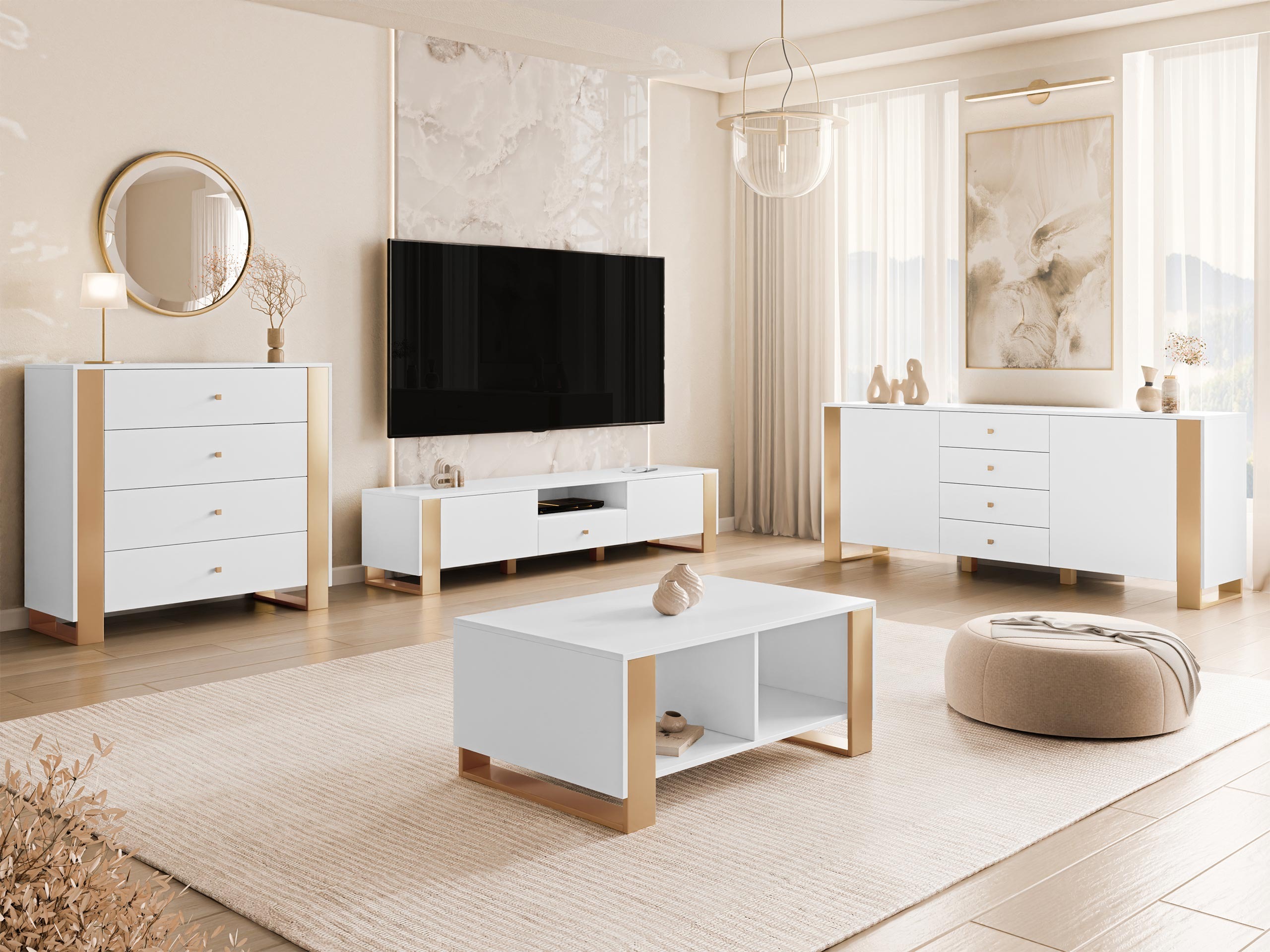 Wohnzimmer-Sets Comfivo Vestora