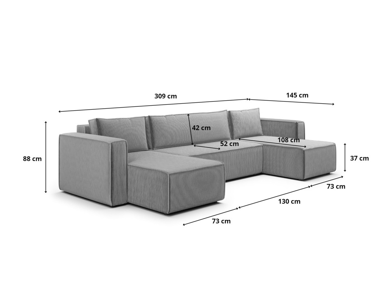 Ecksofa Franklin 151 (Poso 135)