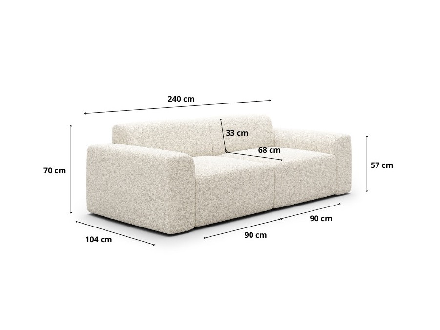 Modulares Sofa Romenoi 100 (Centaur 01)