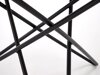 Couchtisch Houston 2063 (Weisser Marmor + Schwarz)