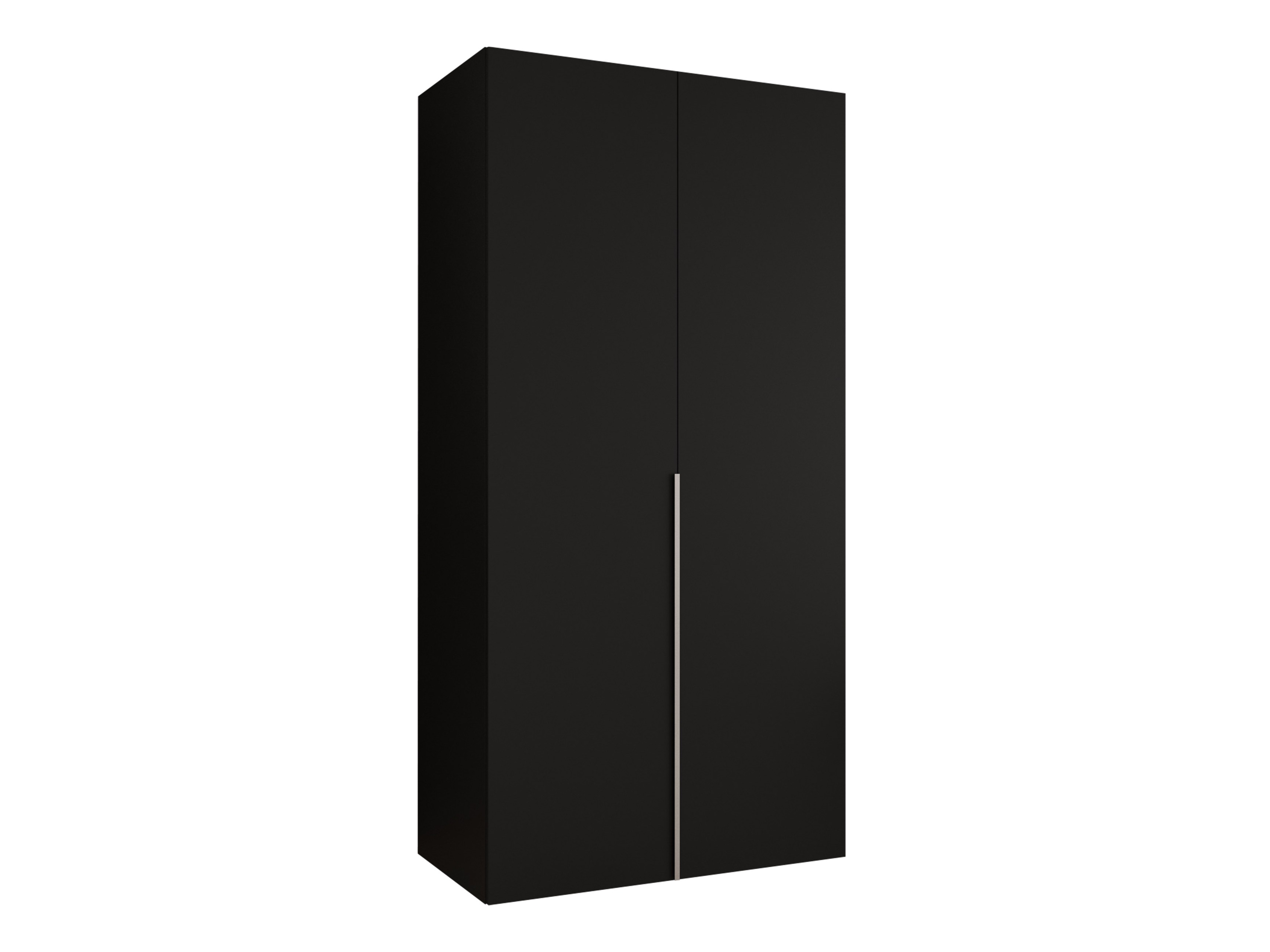 Kleiderschrank Hartford 535 (Schwarz)