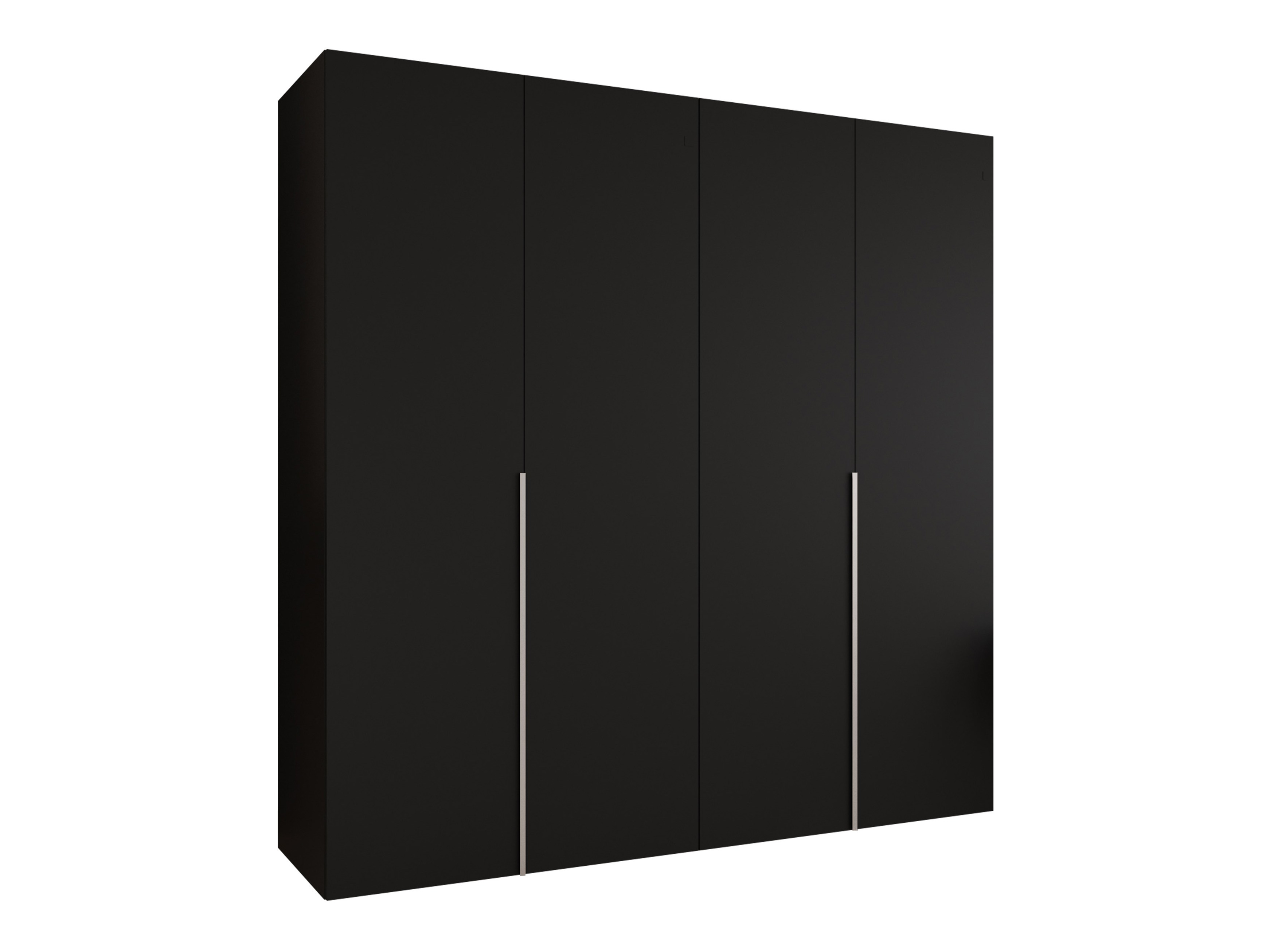 Kleiderschrank Hartford 537 (Schwarz)