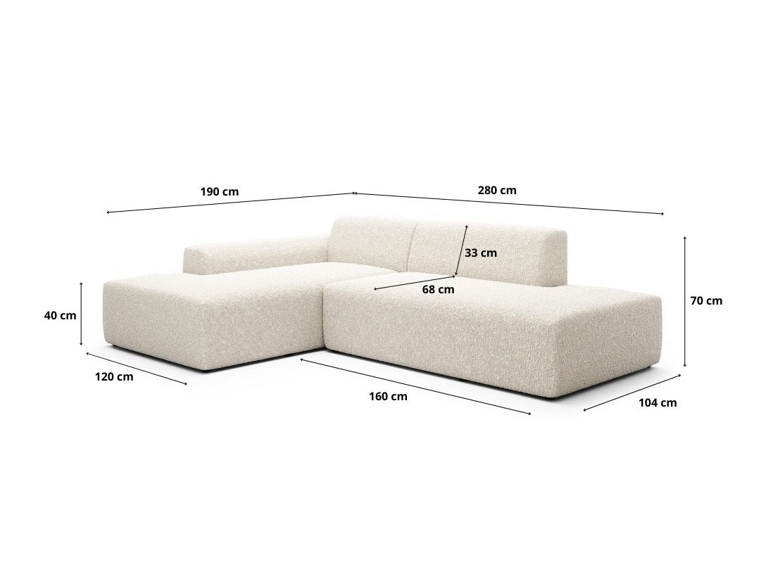Modulares Ecksofa Romenoi 102 (Centaur 12)