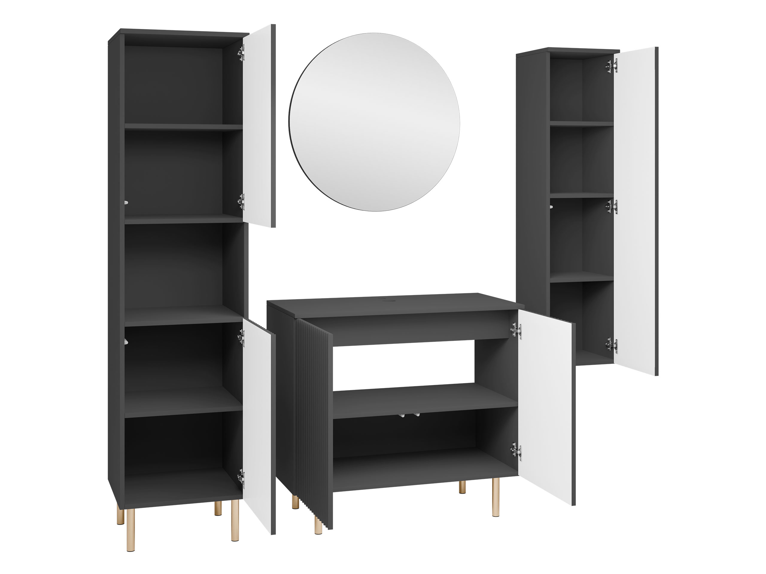 Badezimmer-Set Decus V (Kaschmir)