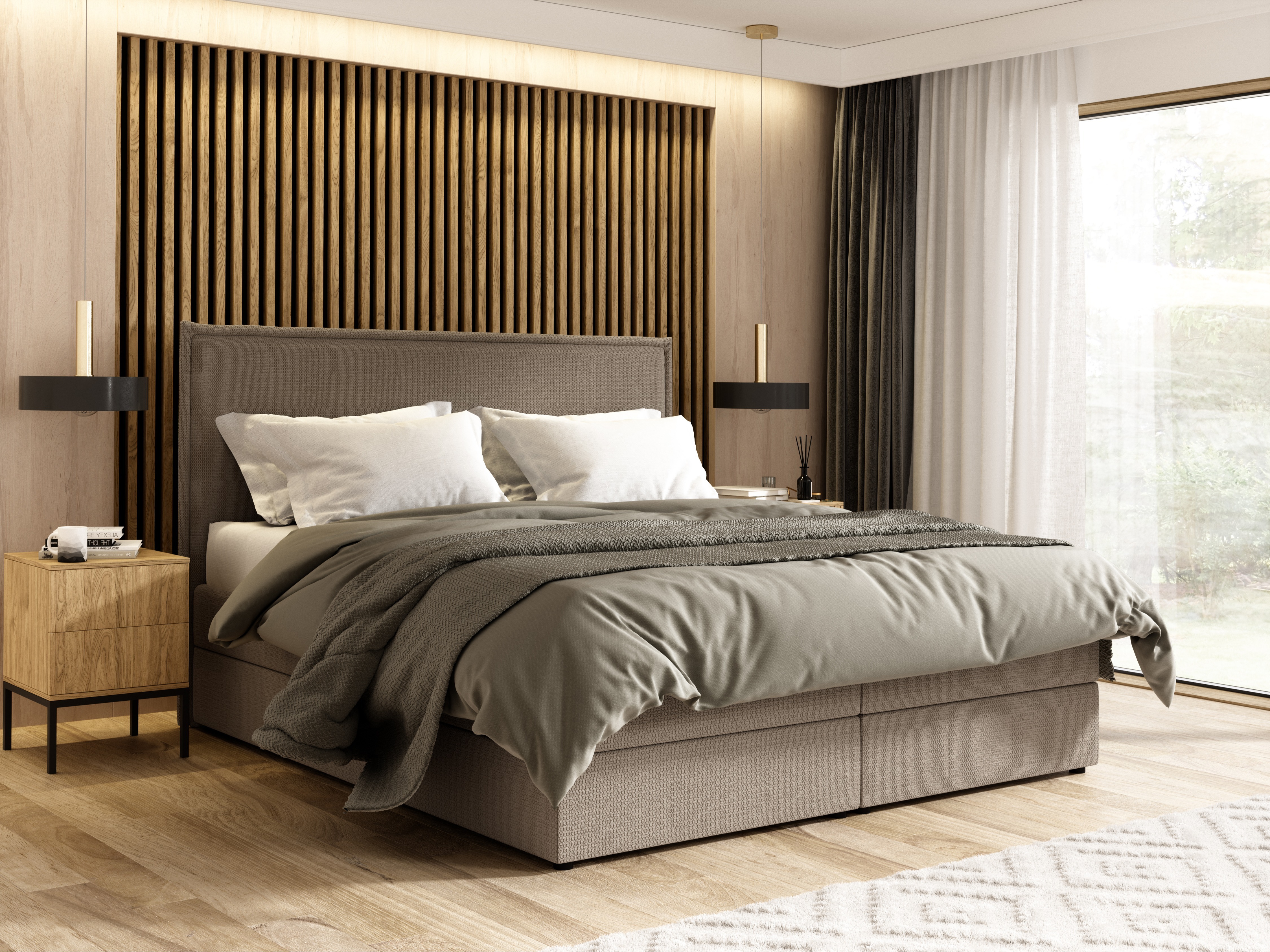 Boxspringbett Franklin 171 (Aragon 03)