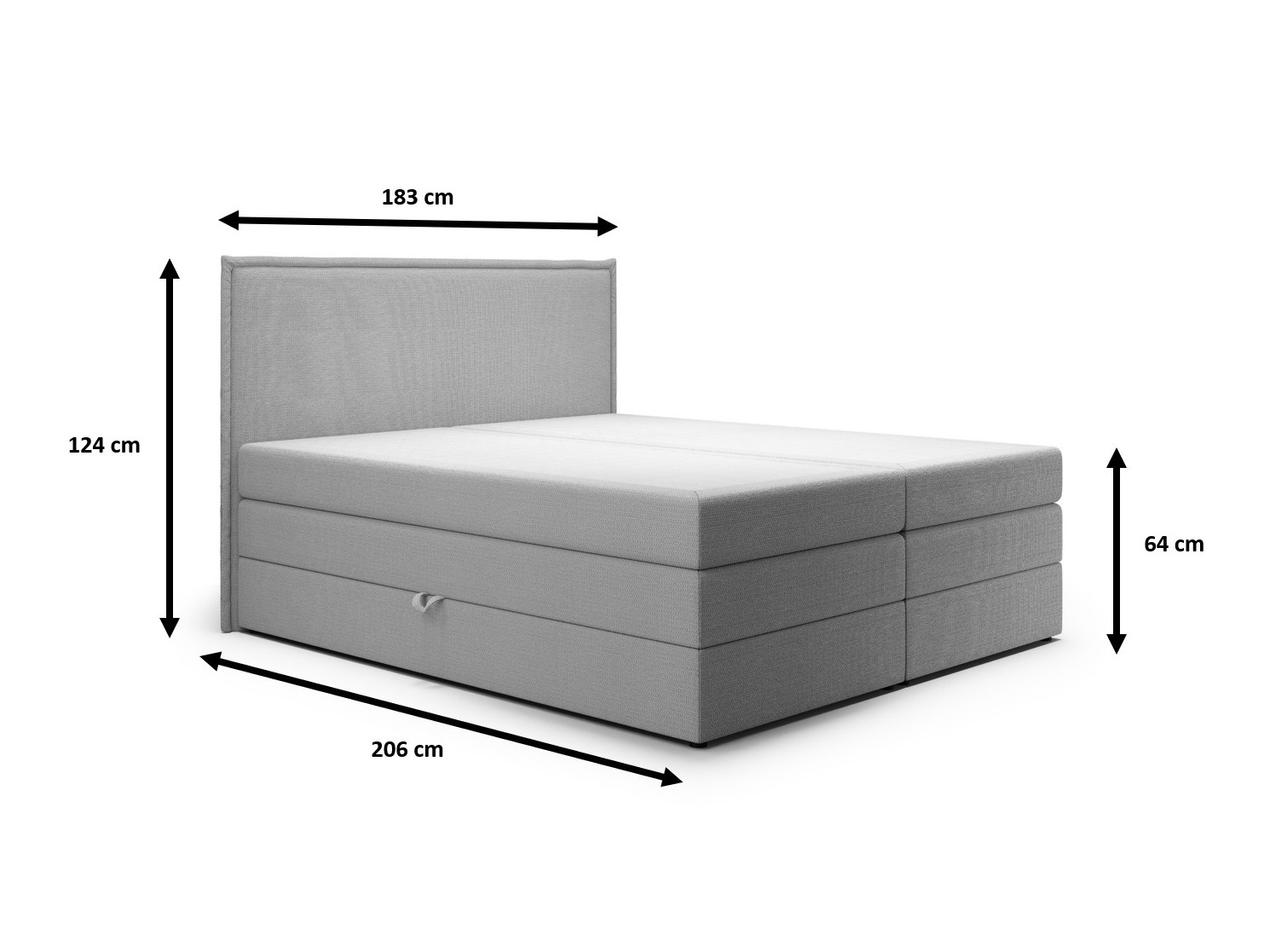 Boxspringbett Franklin 171 (Aragon 39)