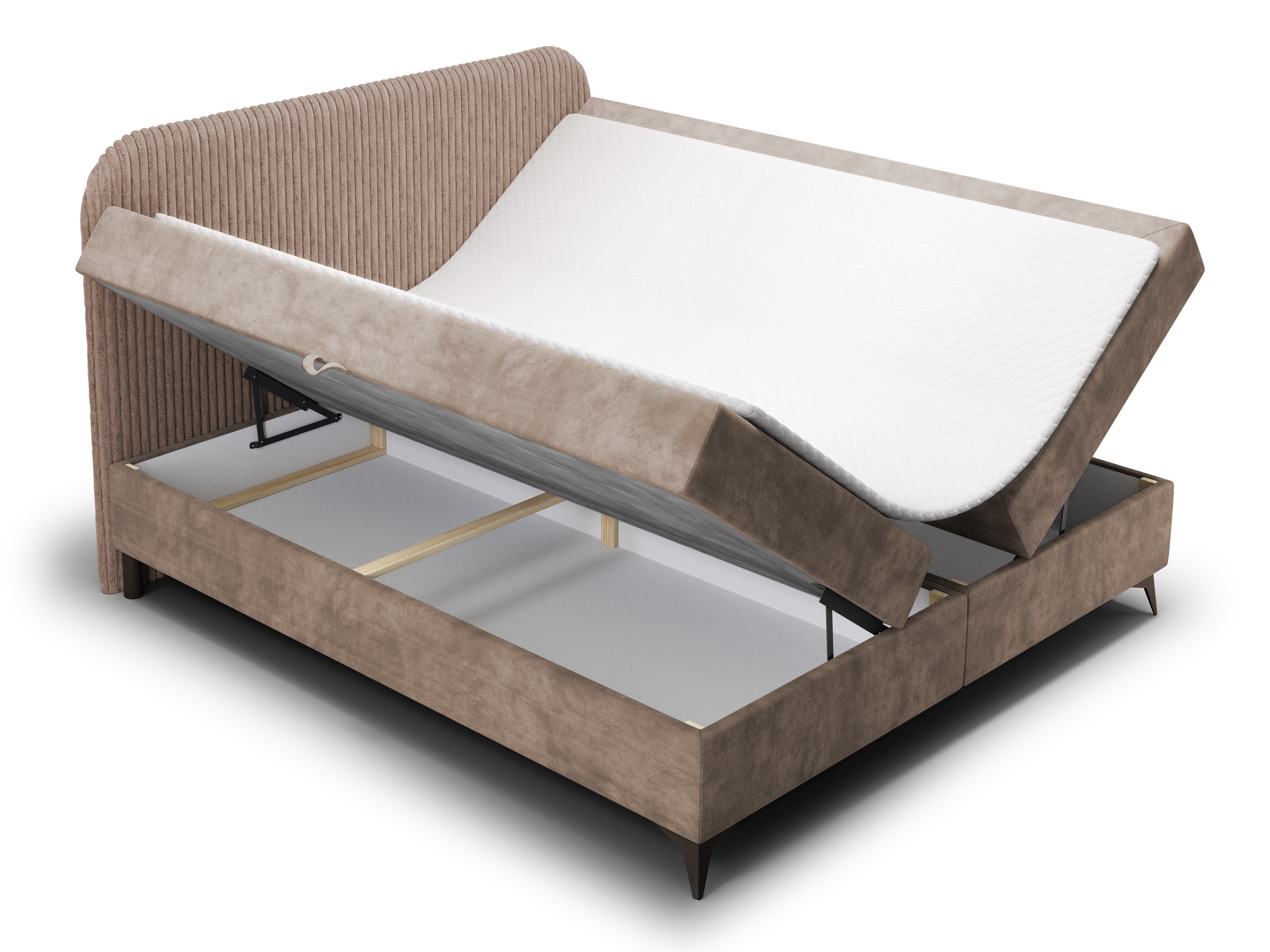 Boxspringbett Franklin 173 (Tilia 17 + Manila 21)