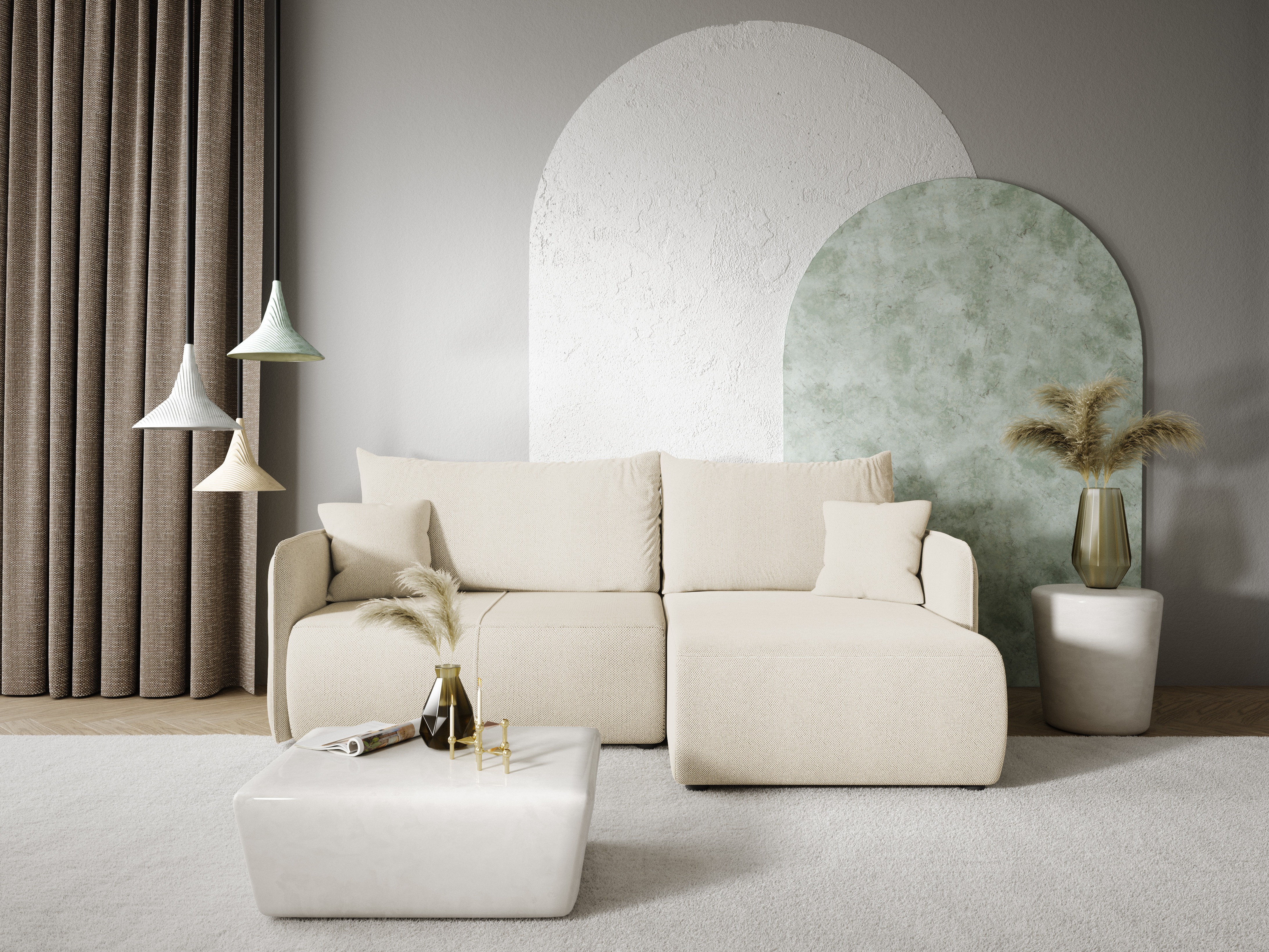 Ecksofa Franklin 133 (Curio 09)
